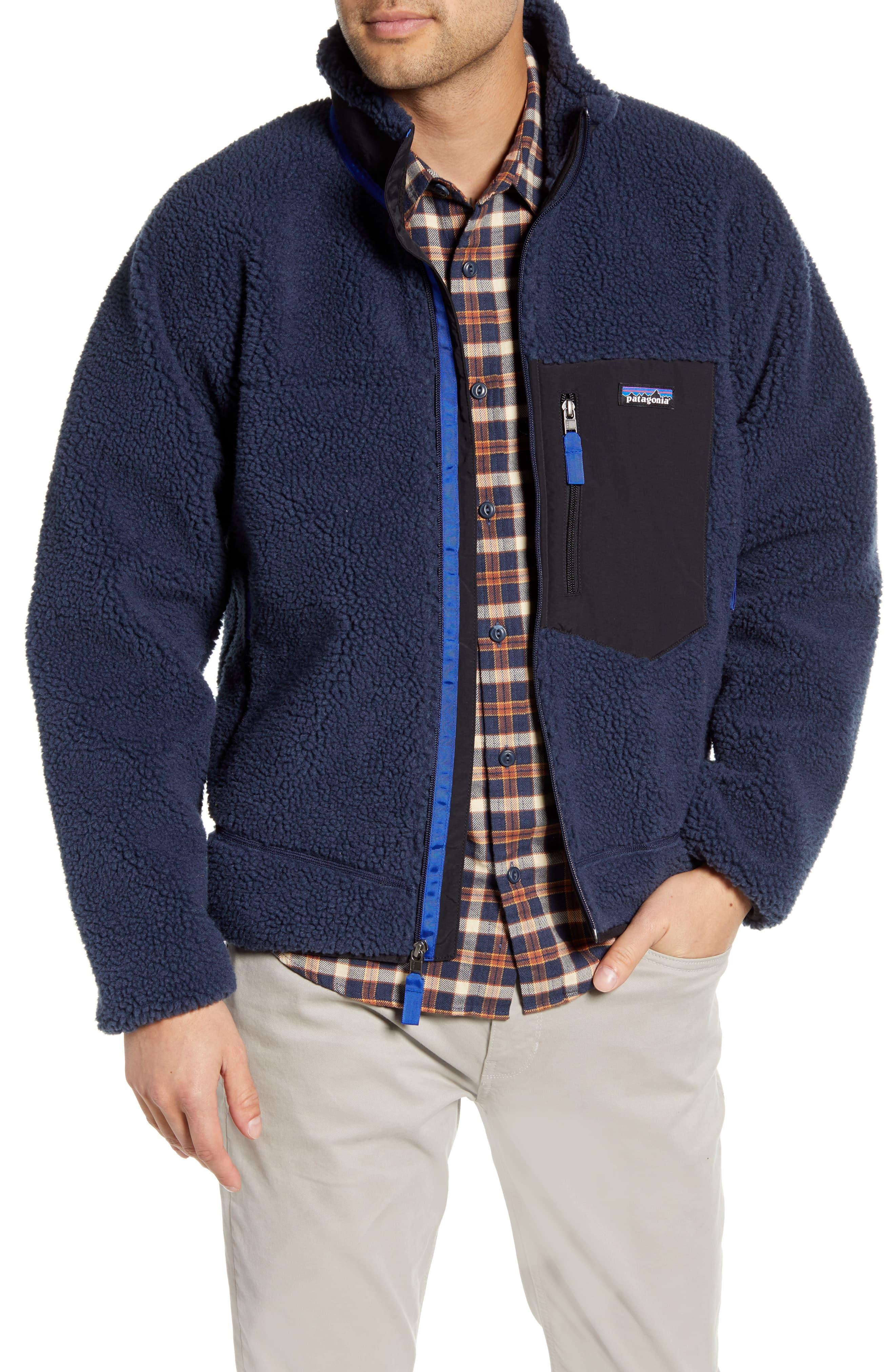 Patagonia Retro-x Fleece Jacket in Blue for Men - Lyst