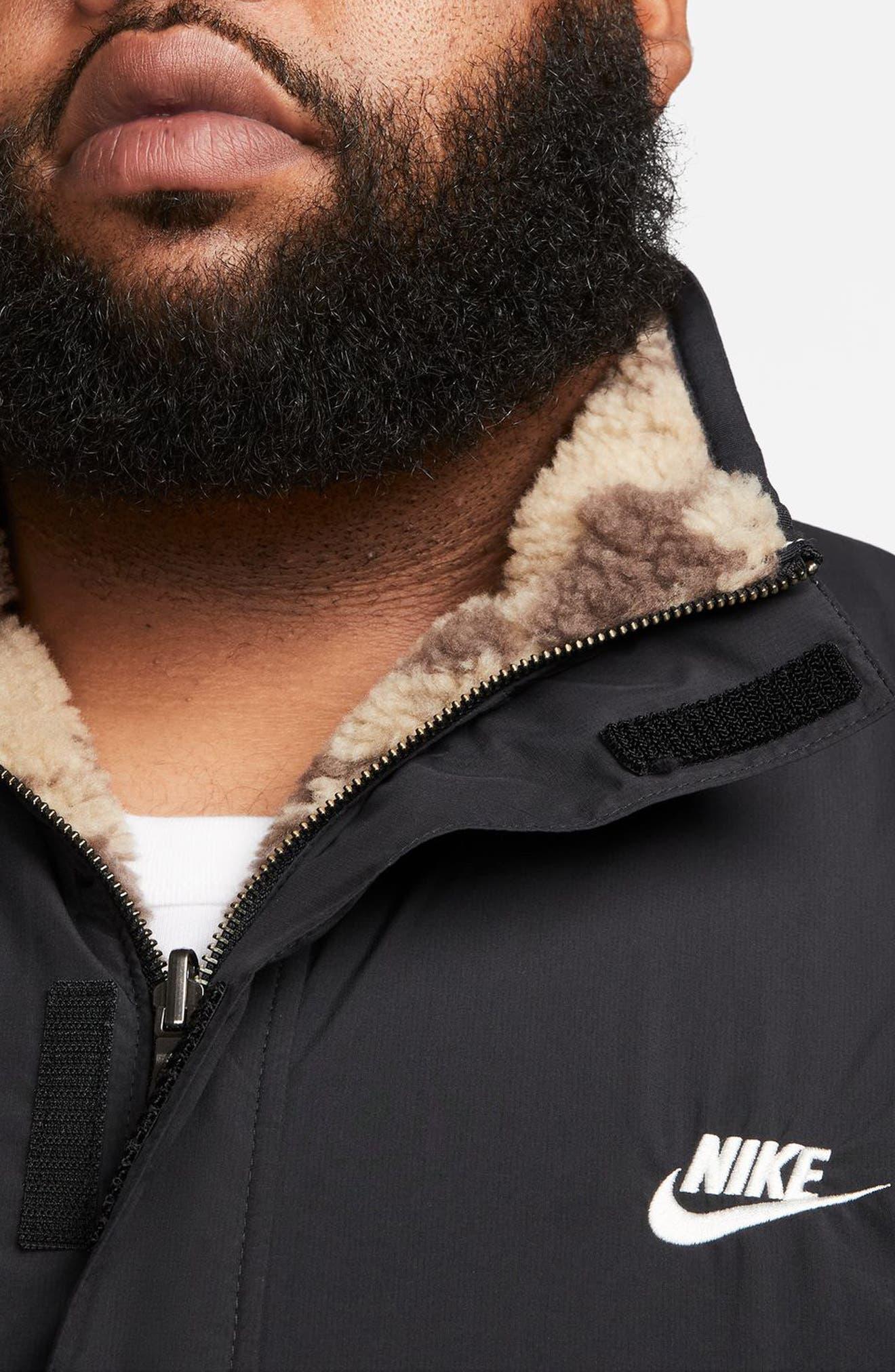 Nike Reversible Zip Jacket in Black for Men | Lyst