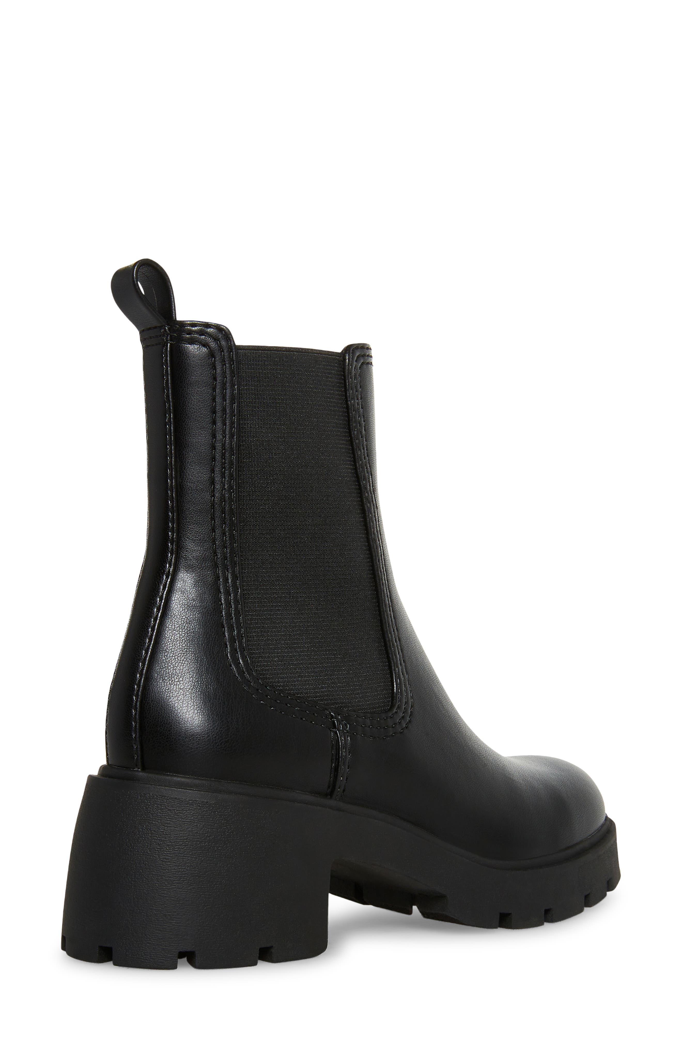 Steve Madden Haylan Chelsea Boot in Black | Lyst