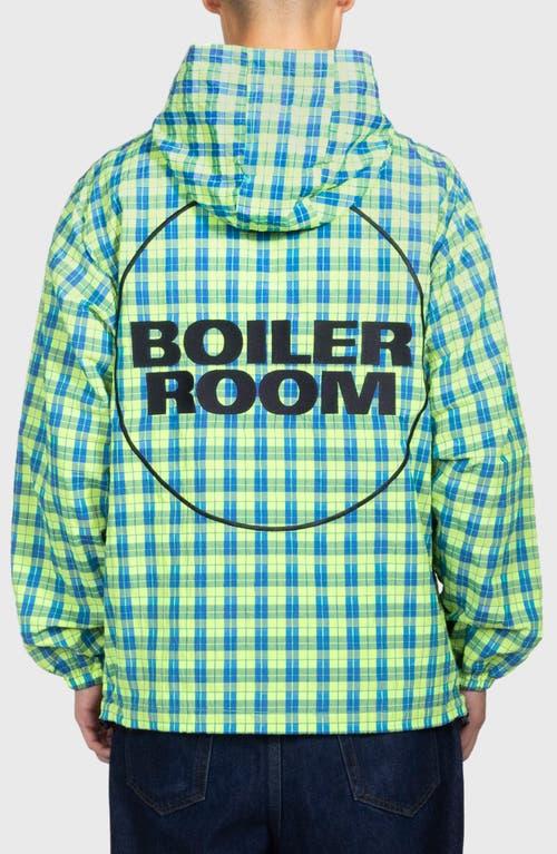 Pleasures X Boiler Room Hooded Practice Zip Jacket in Green for 