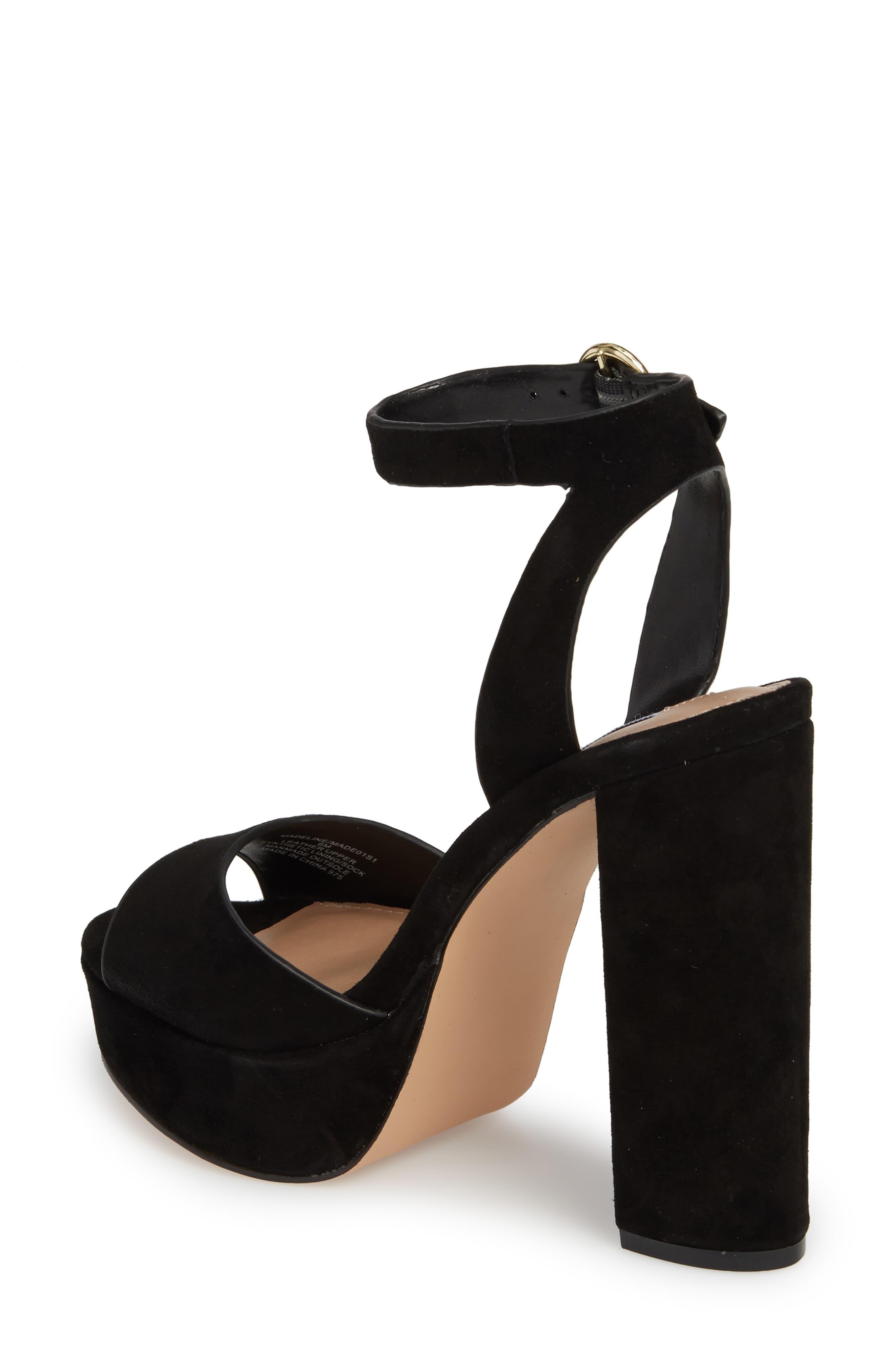 steve madden madeline black suede