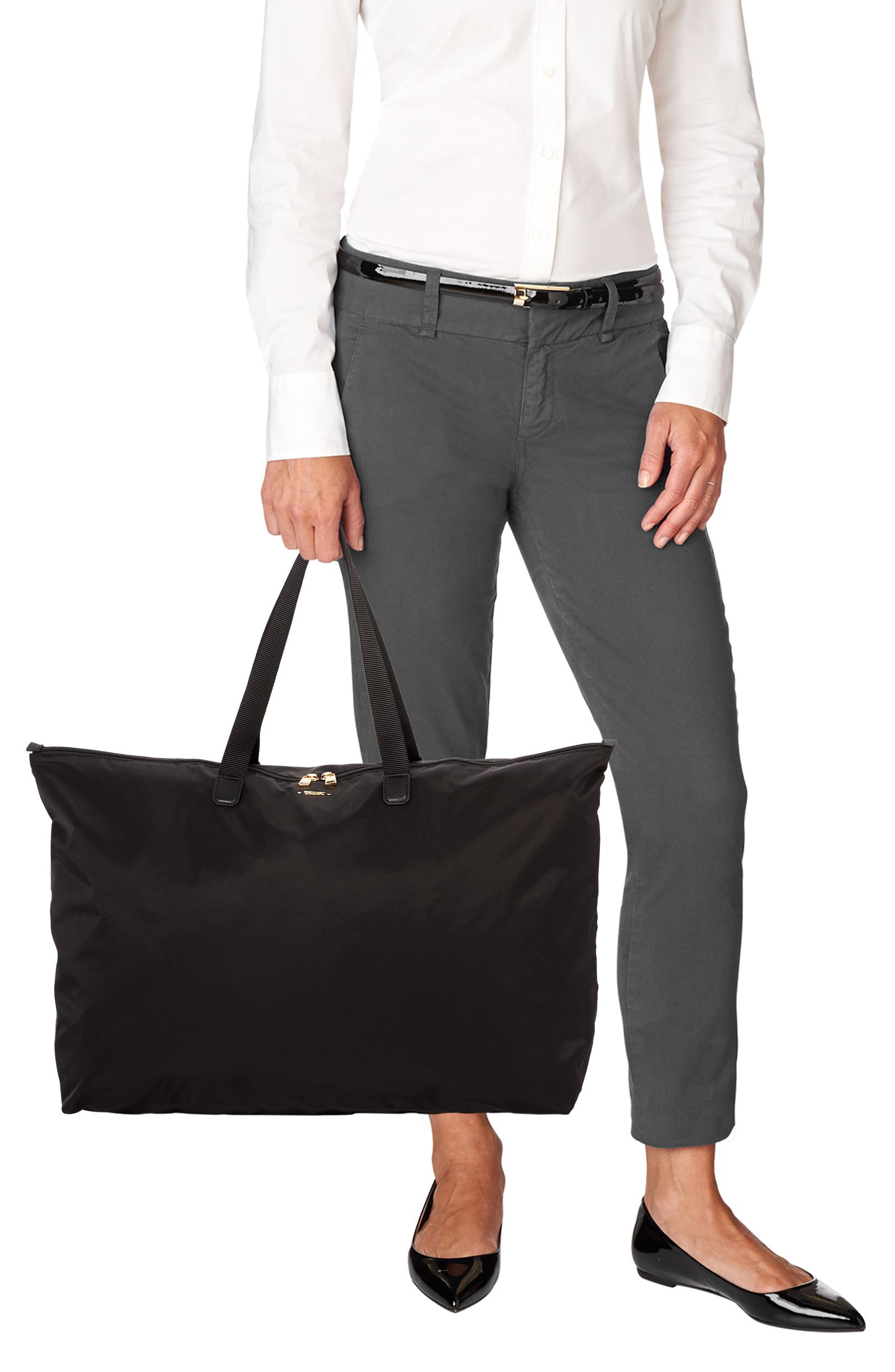 voyageur just in case packable nylon tote tumi