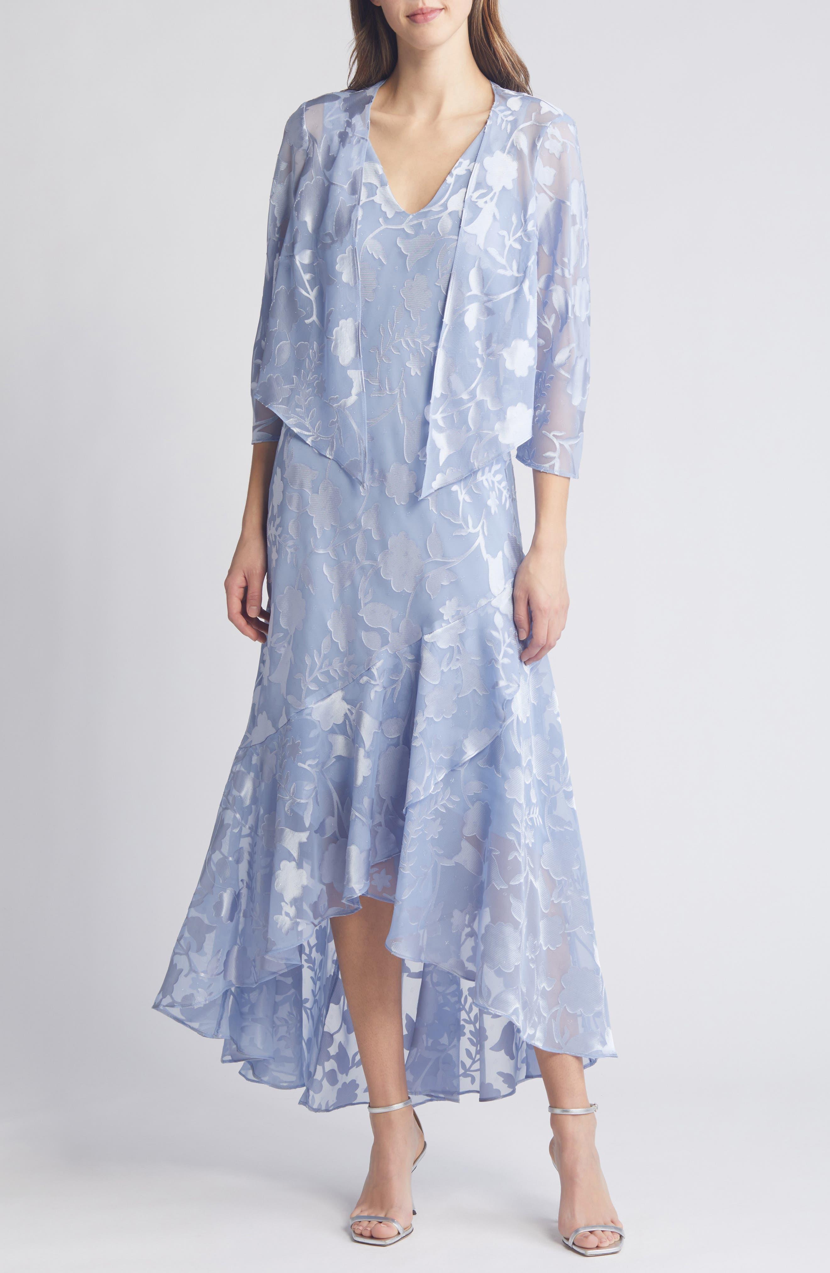 Alex evenings jacquard jacket dress sale