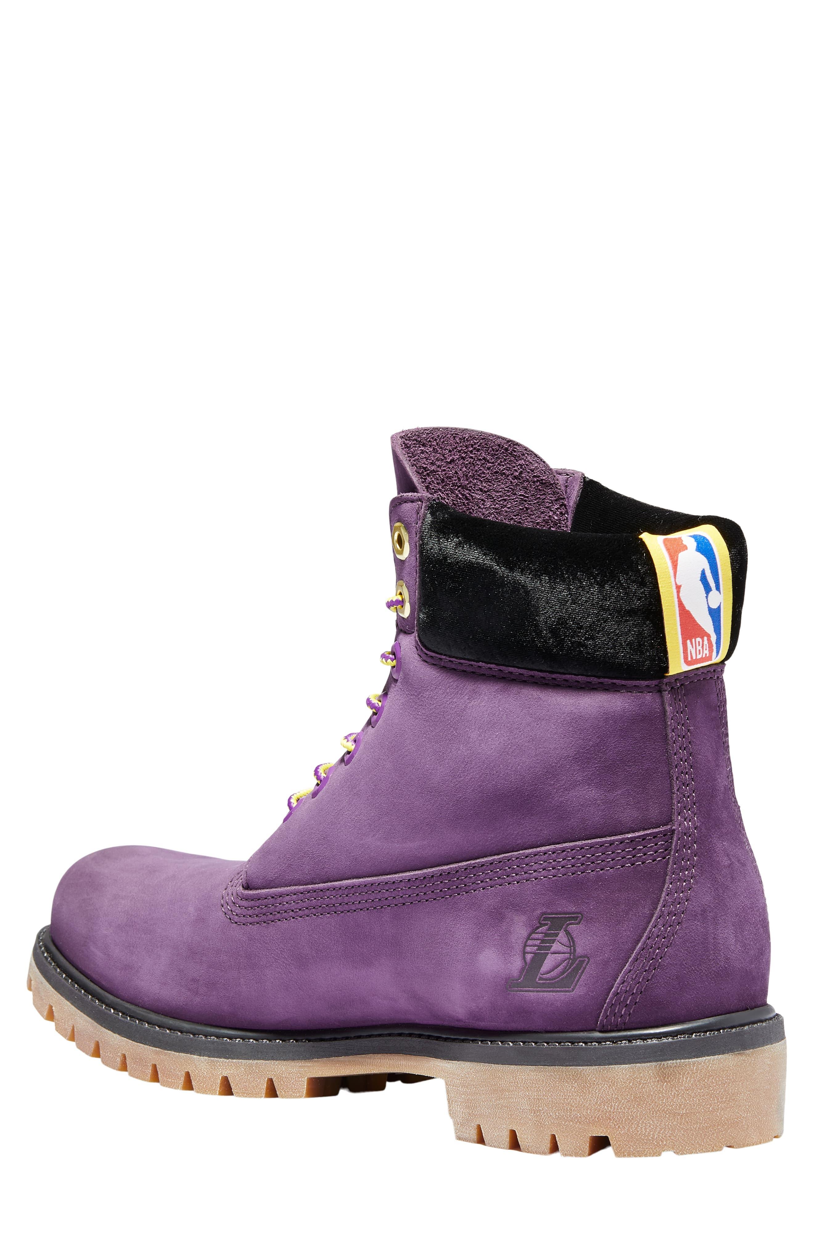 dark purple timberlands