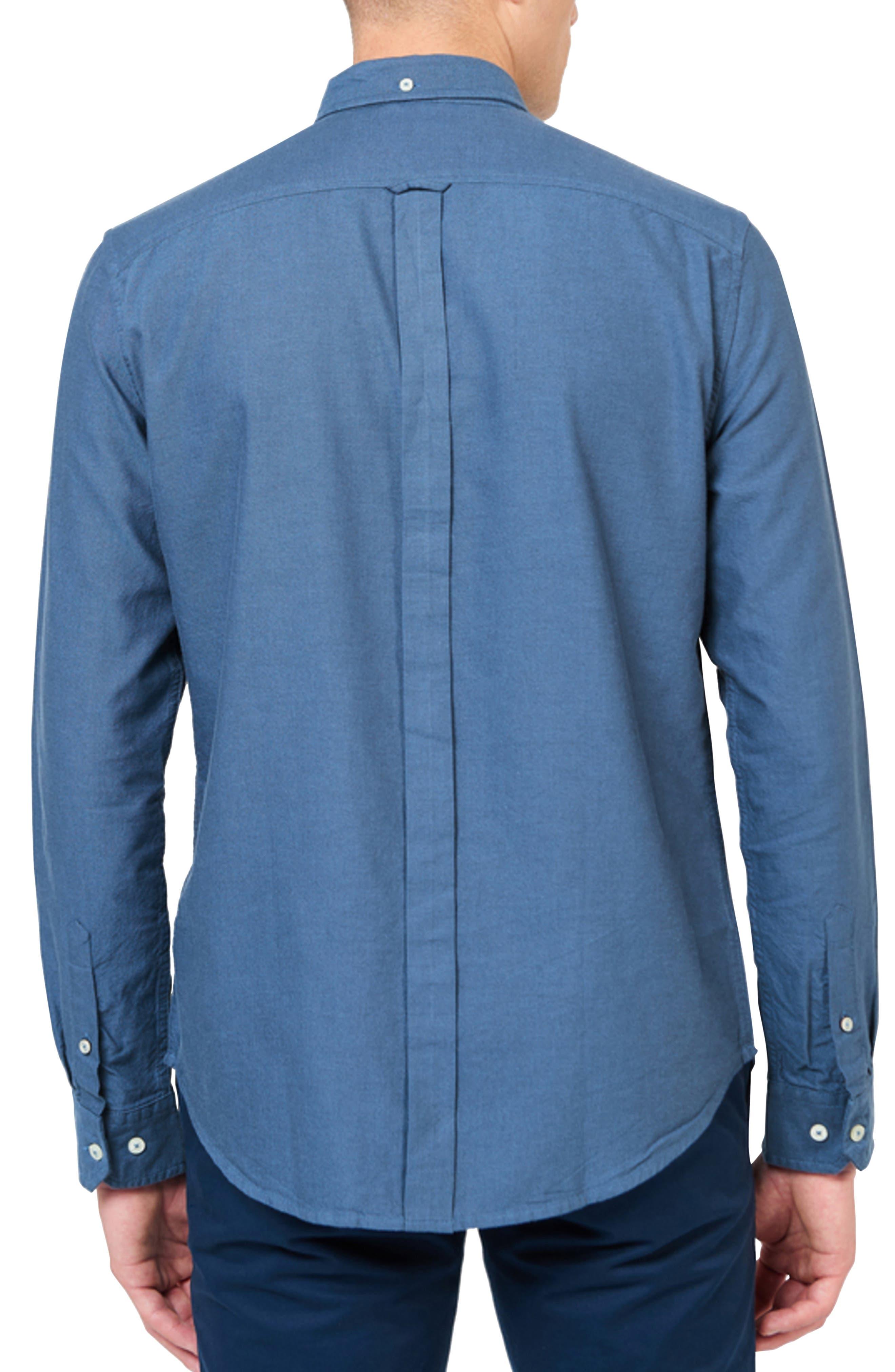 Ben Sherman Signature Organic Cotton Button-down Oxford Shirt in Blue for  Men | Lyst