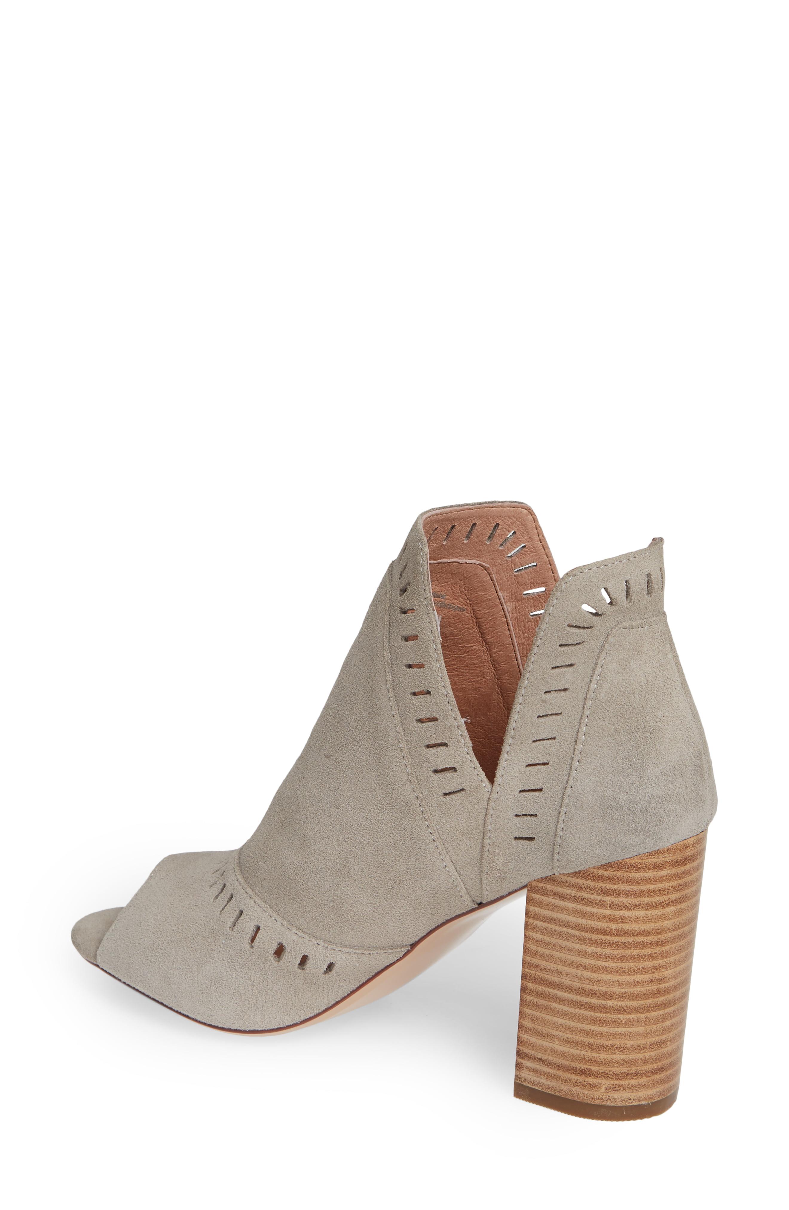 halogen peep toe bootie