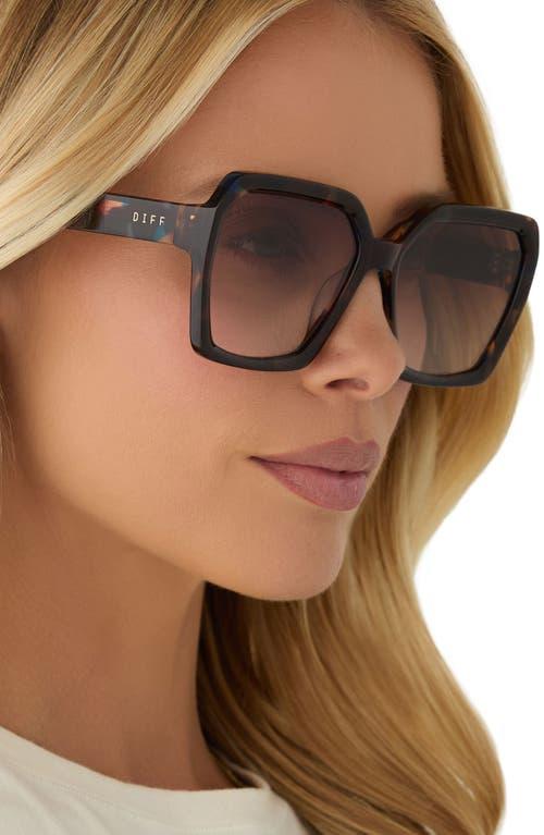 DIFF Sloane 54Mm Square Sunglasses in Brown | Lyst display picture 1