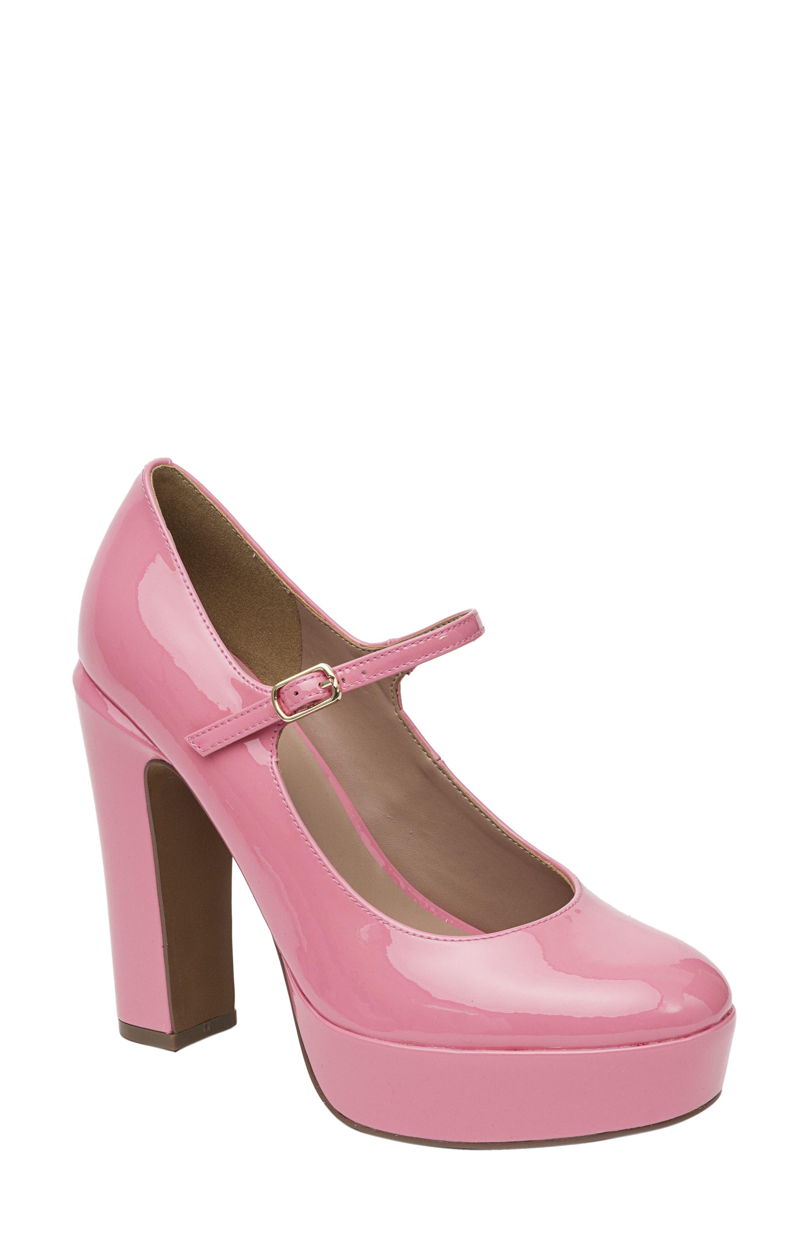 Linea Paolo Isadora Mary Jane Platform Pump in Pink Lyst