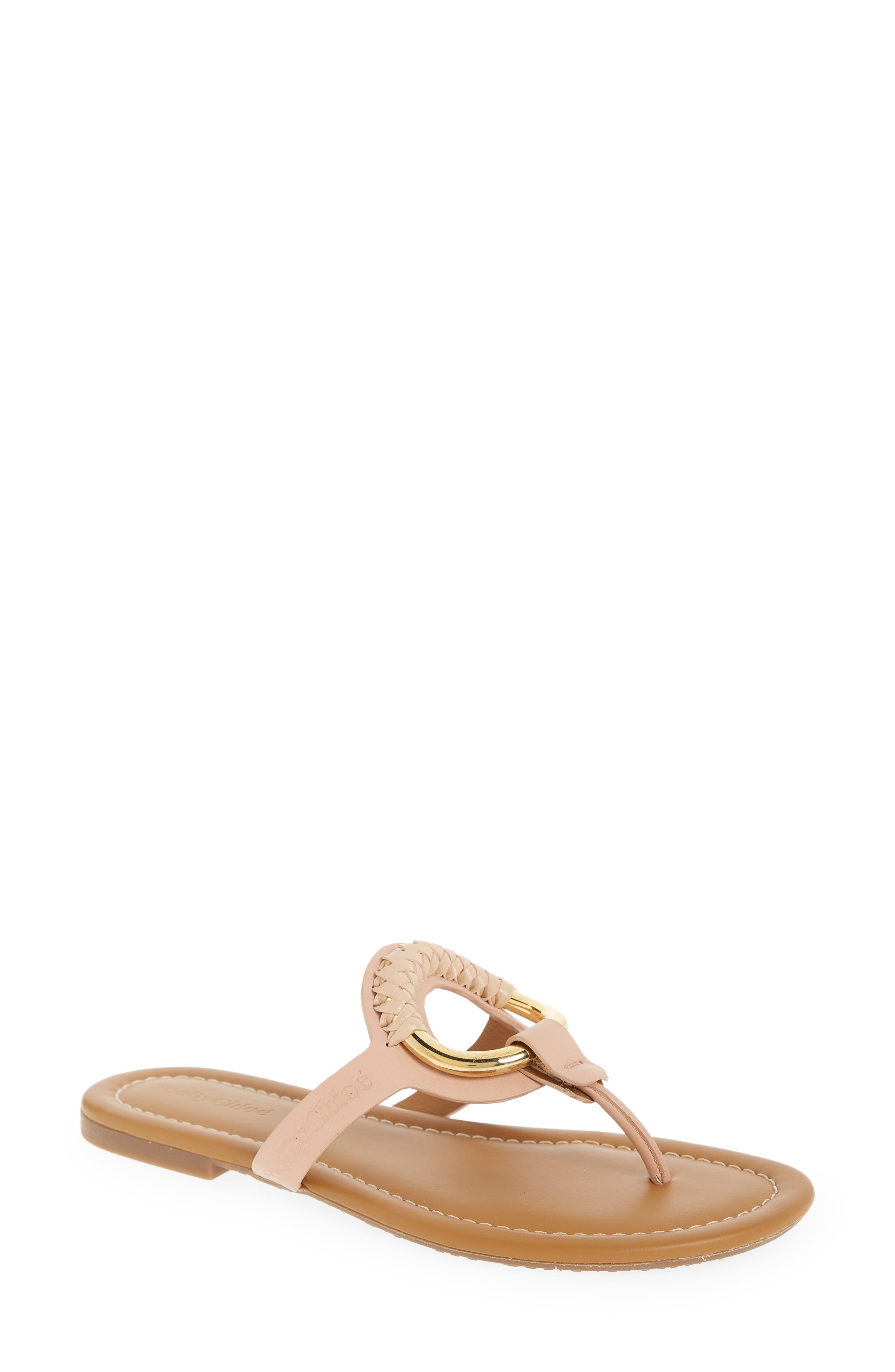 See By Chloé Hana Sandal in Natural | Lyst