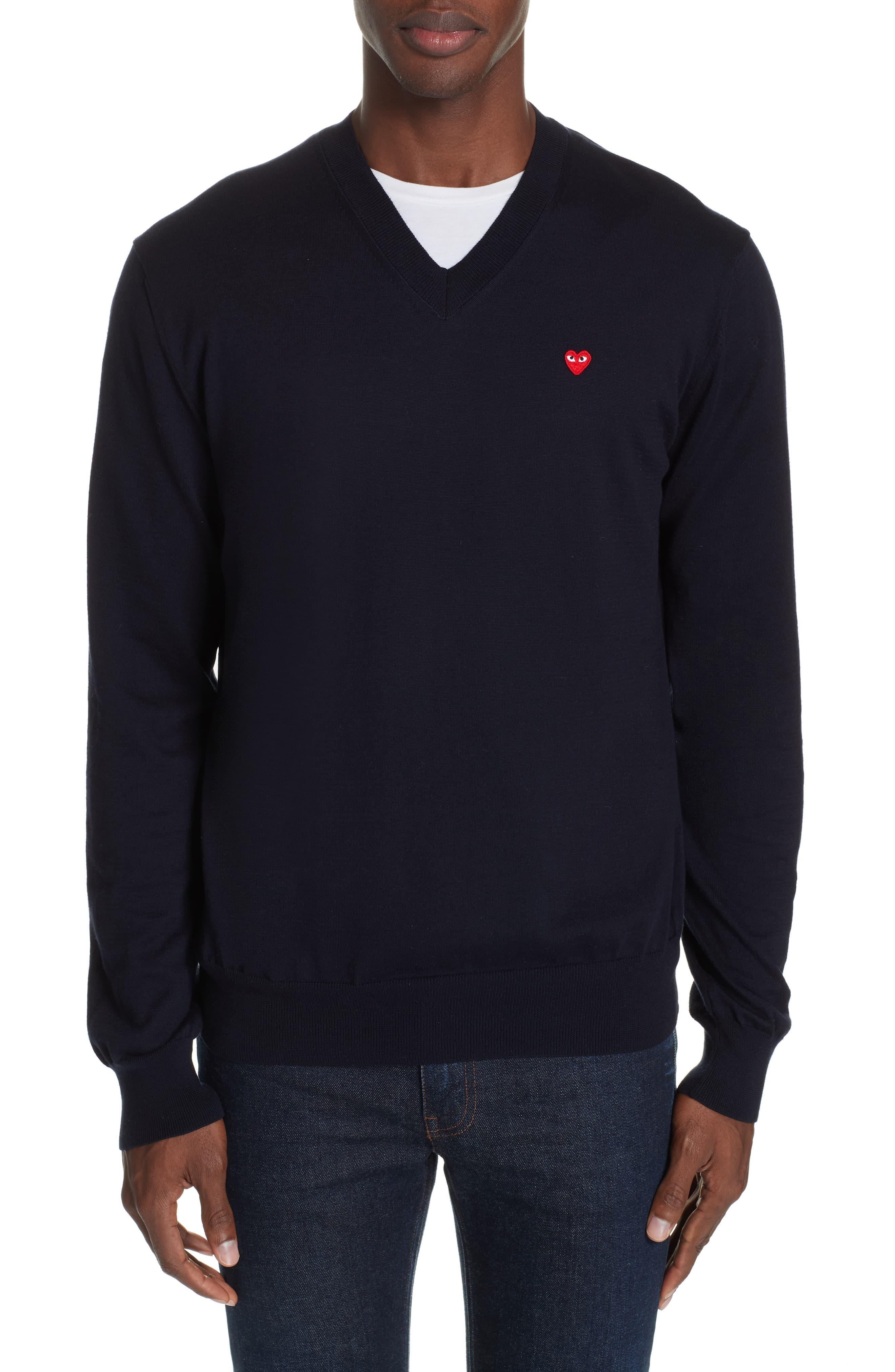 comme des garcons sweater sale