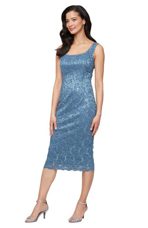 Sl Fashions Slny Lace Sequin Detail Dress Jacket 2-Piece Set in