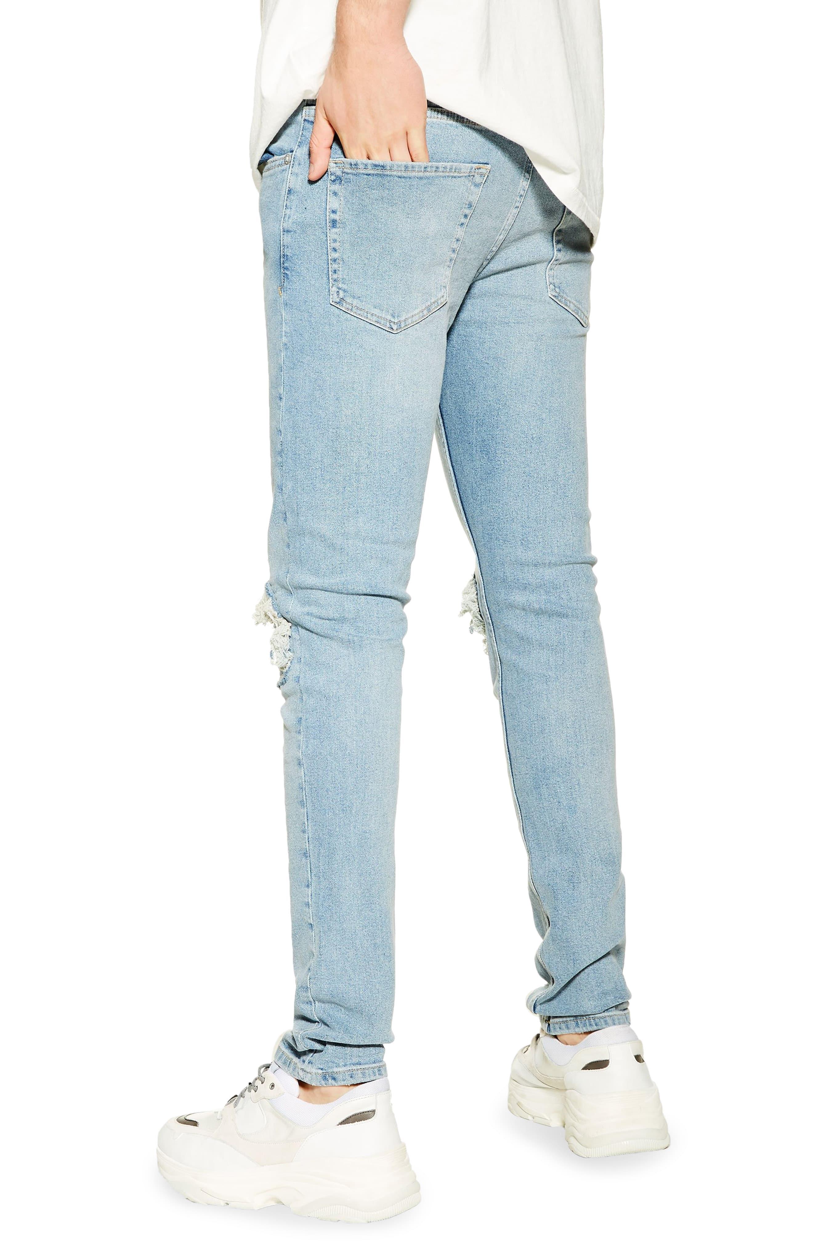 topman biker jeans