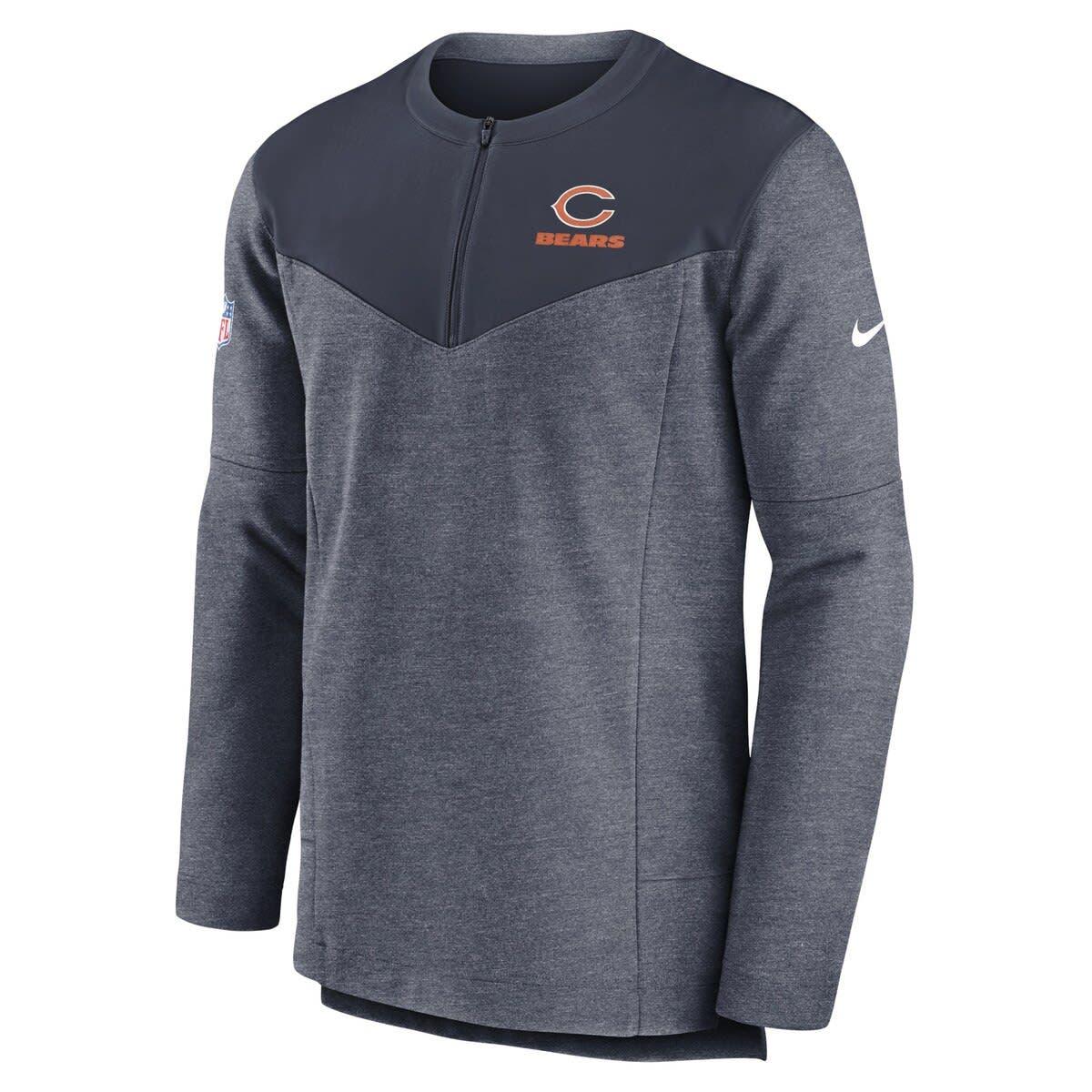 Nike Chicago Bears Sideline Lockup Performance Quarter-zip Top At Nordstrom  in Blue for Men