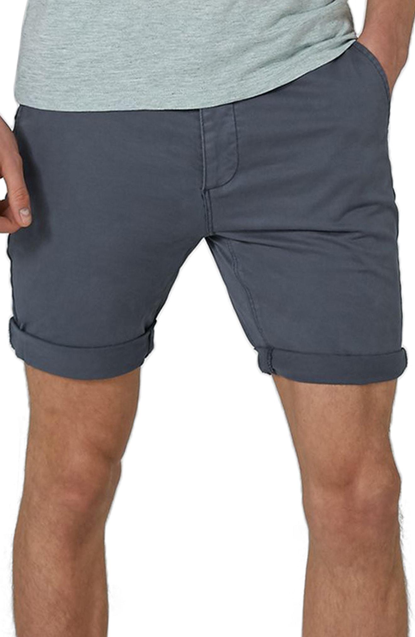 topman stretch skinny shorts
