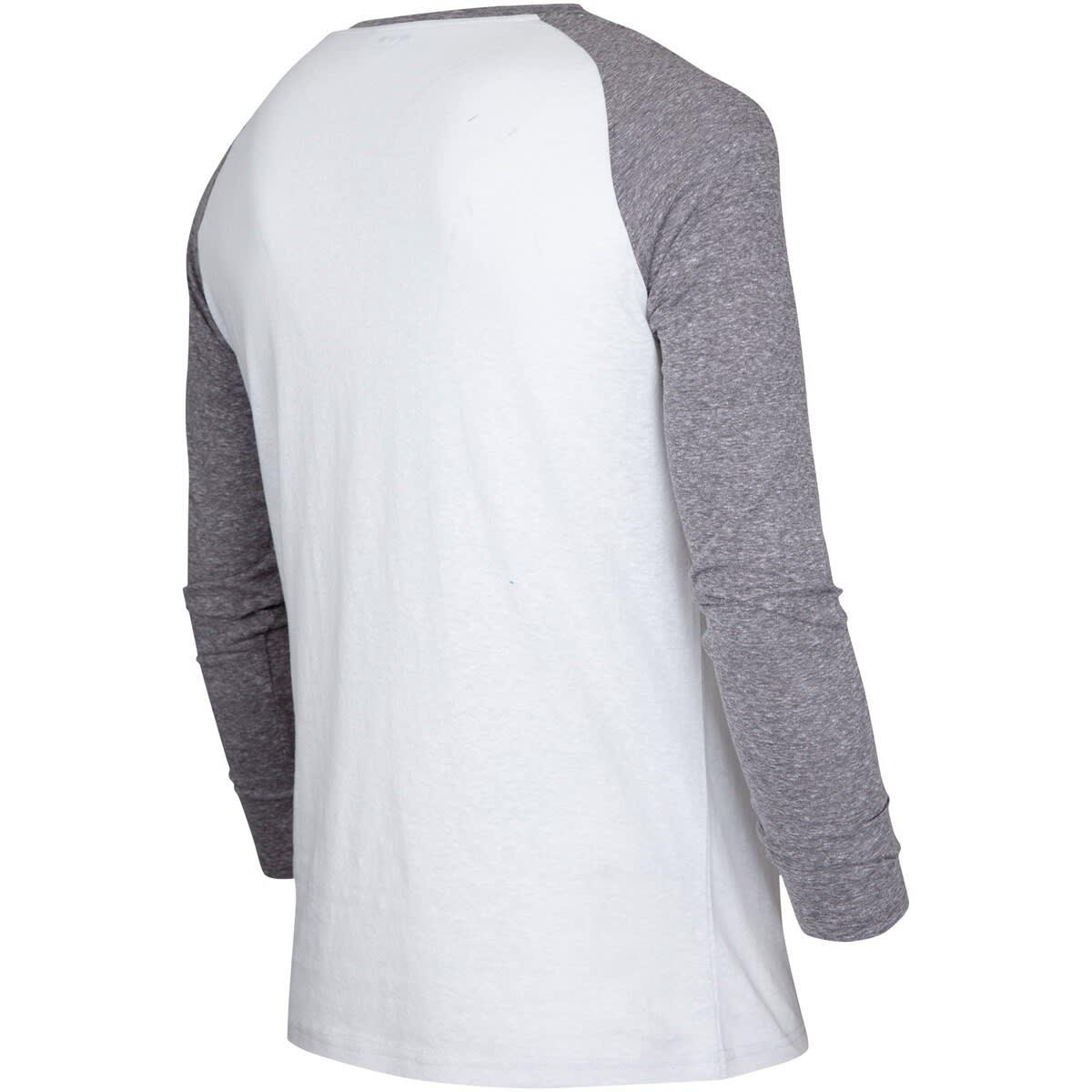 Men's Colorado Rockies Concepts Sport Purple Inertia Raglan Long Sleeve  Henley T-Shirt