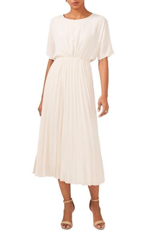 champagne midi dress bridesmaid Silk midi dress in Light Champagne with long-sleeve and versatile belt tie