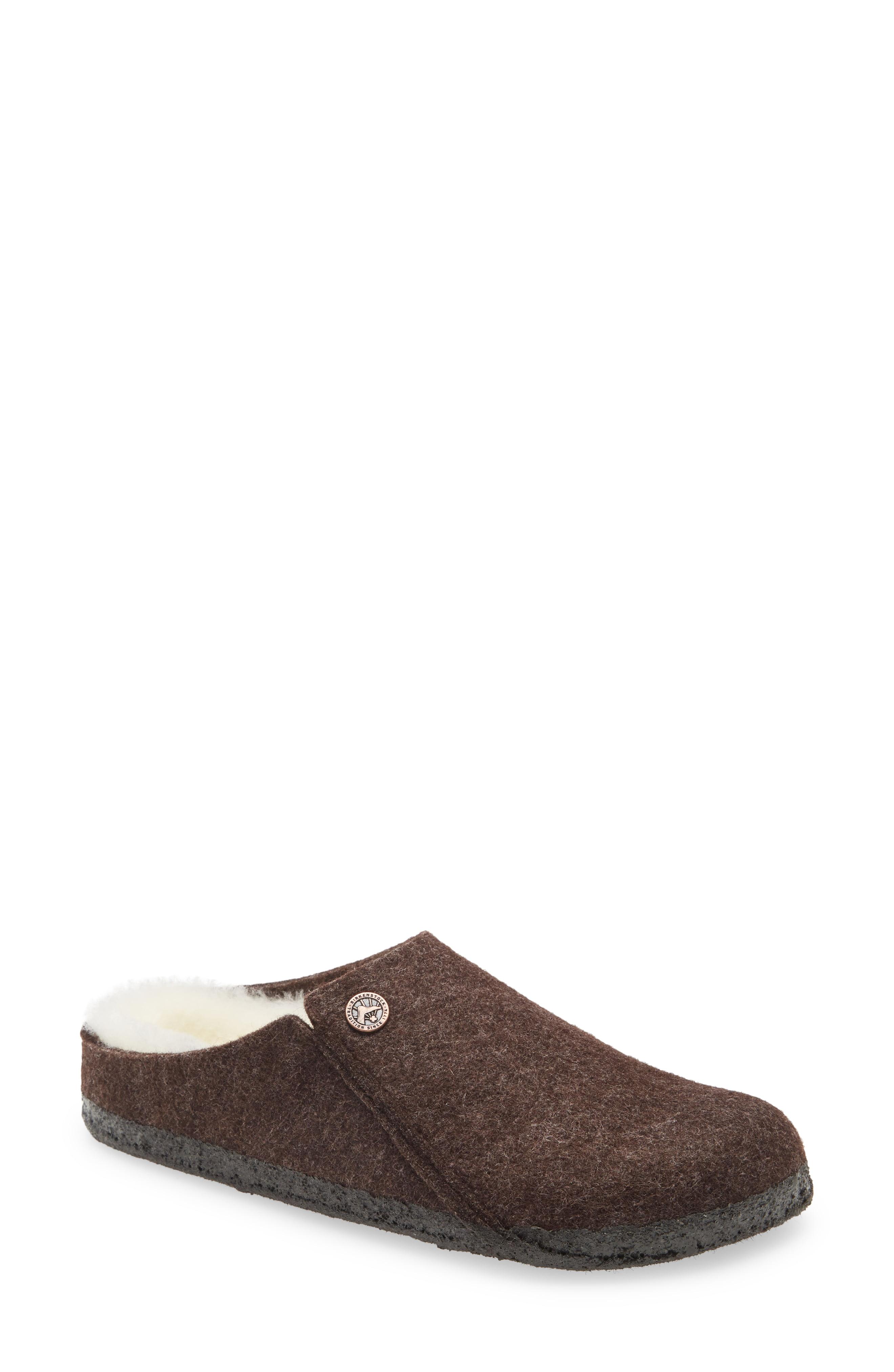 birkenstock zermatt shearling lined slipper