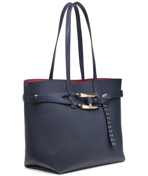 Halston Tasha Tote Bag in Blue Lyst