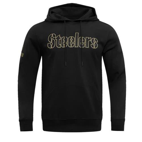 Pro Standard Pittsburgh Steelers Classic Chenille Pullover Hoodie in Black for Men Lyst