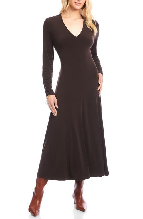 chinese dress ladies Long Sleeve Side-Shirred Dress main image 0