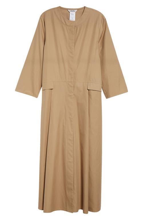 ☆’S Max Mara☆直営店買付☆お洒落Cotton Twill Dress/NORA Max Mara Nora Cotton Twill Dress in Natural | Lyst