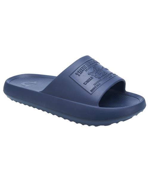 TRUE RELIGION Wayne Logo Single Slide in Blue for Men | Lyst display picture 3