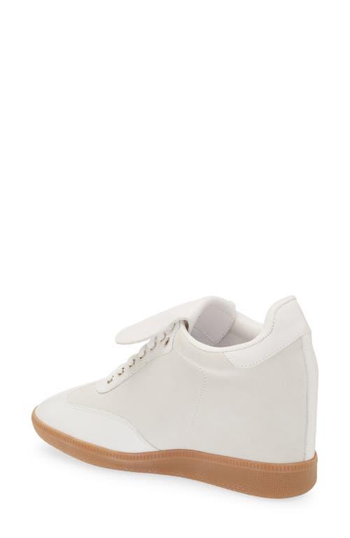 Jeffrey Campbell Hidden Wedge Sneaker in White Lyst