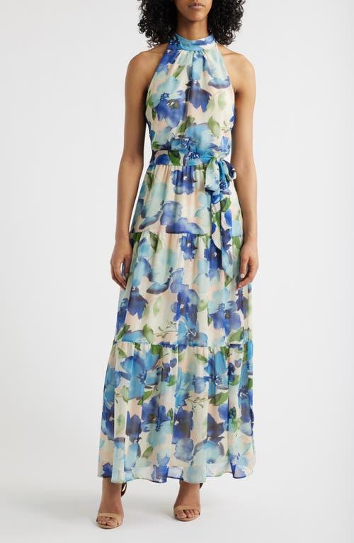 julia jordan floral embroidered maxi dress Floral Embroidered Maxi Dress (Women)