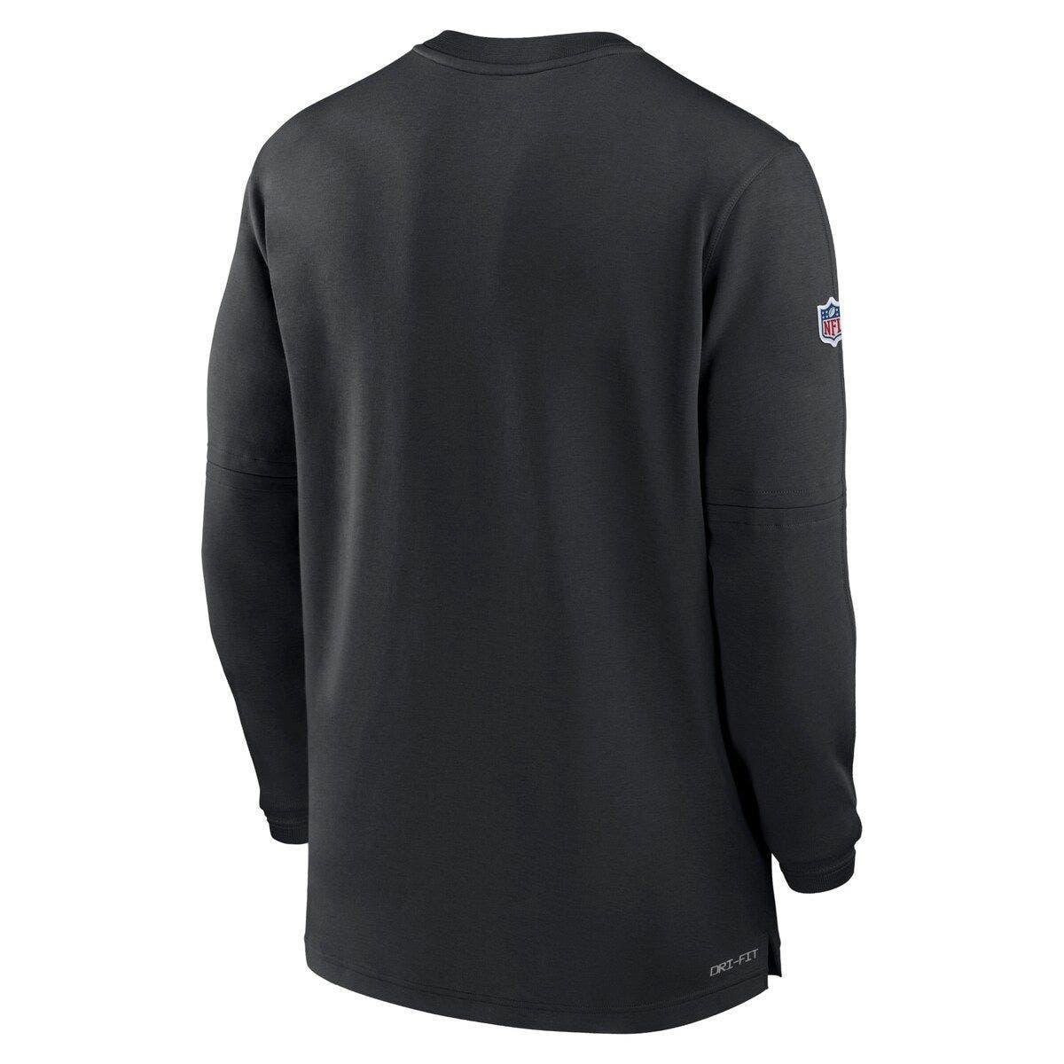 Nike Carolina Panthers 2023 Sideline Performance Long Sleeve Quarter-zip  Top At Nordstrom in Black for Men