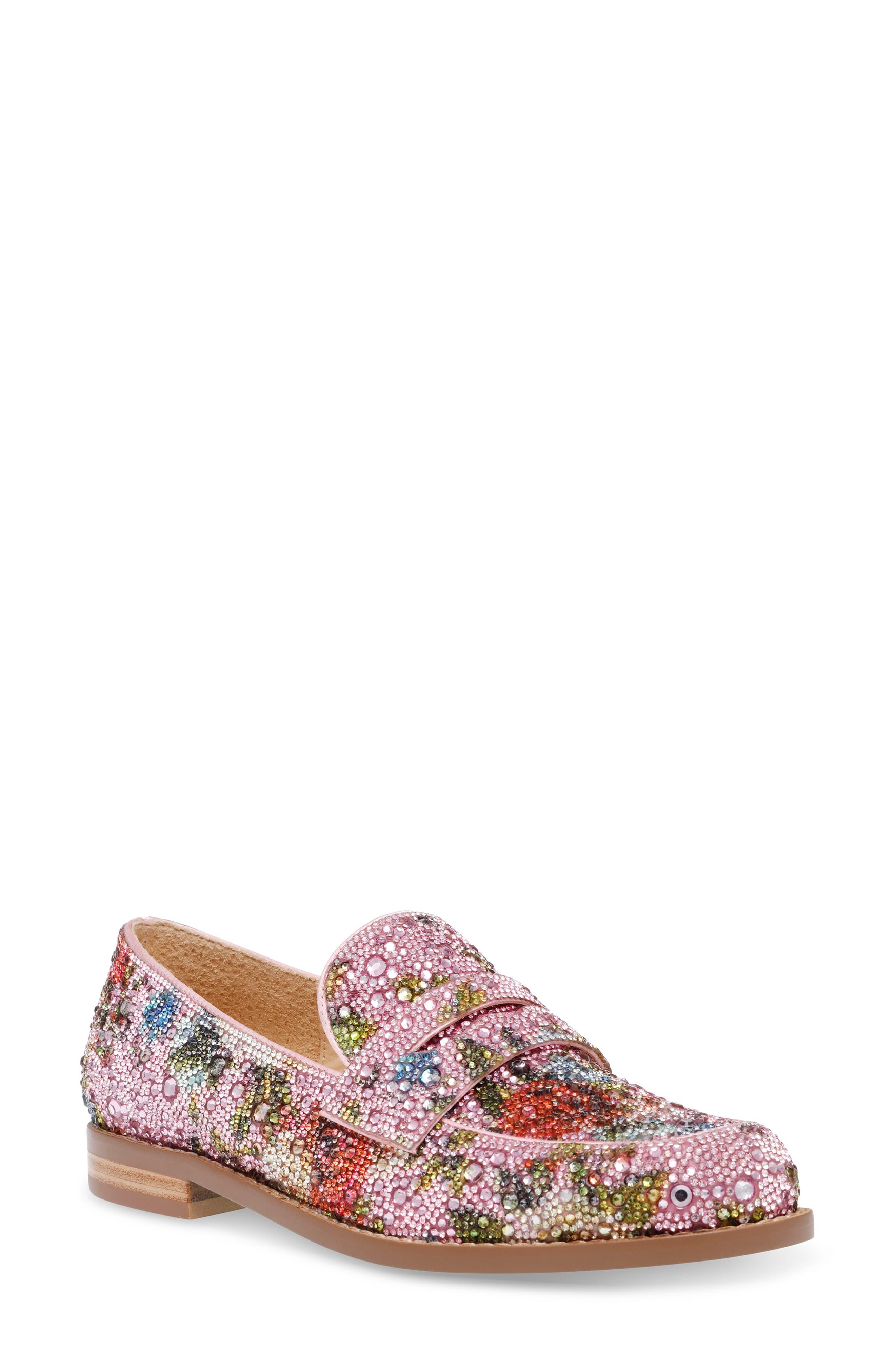 Betsey Johnson Aron Penny Loafer in Pink Lyst