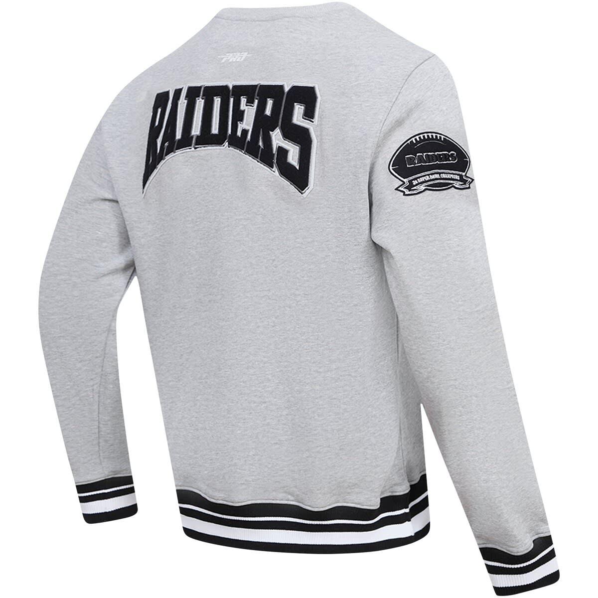 Pro Standard Heather Gray Los Angeles Chargers Crest Emblem Pullover Sweatshirt