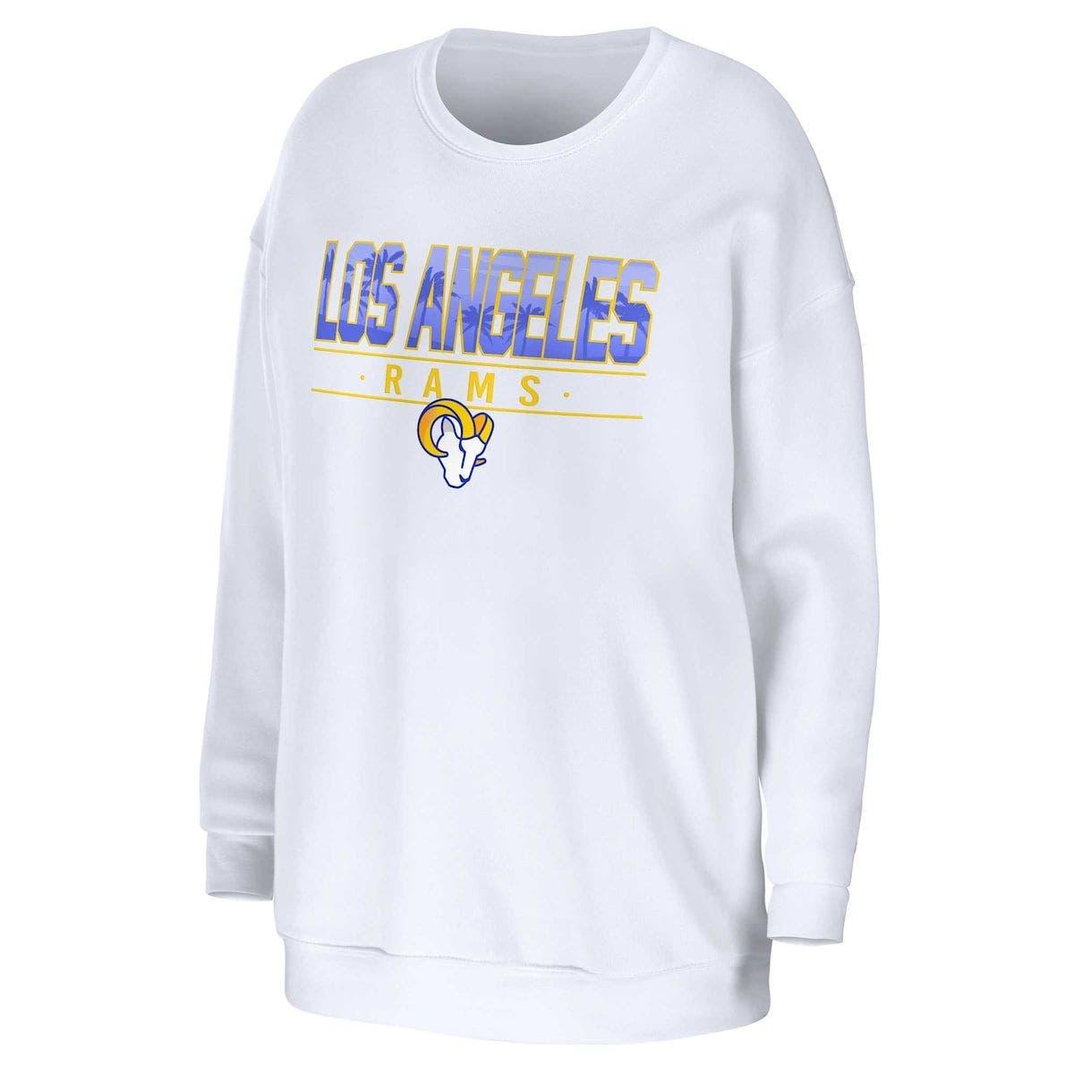 Wear by Erin Andrews Women's Los Angeles Lakers Mixed Letter Cropped