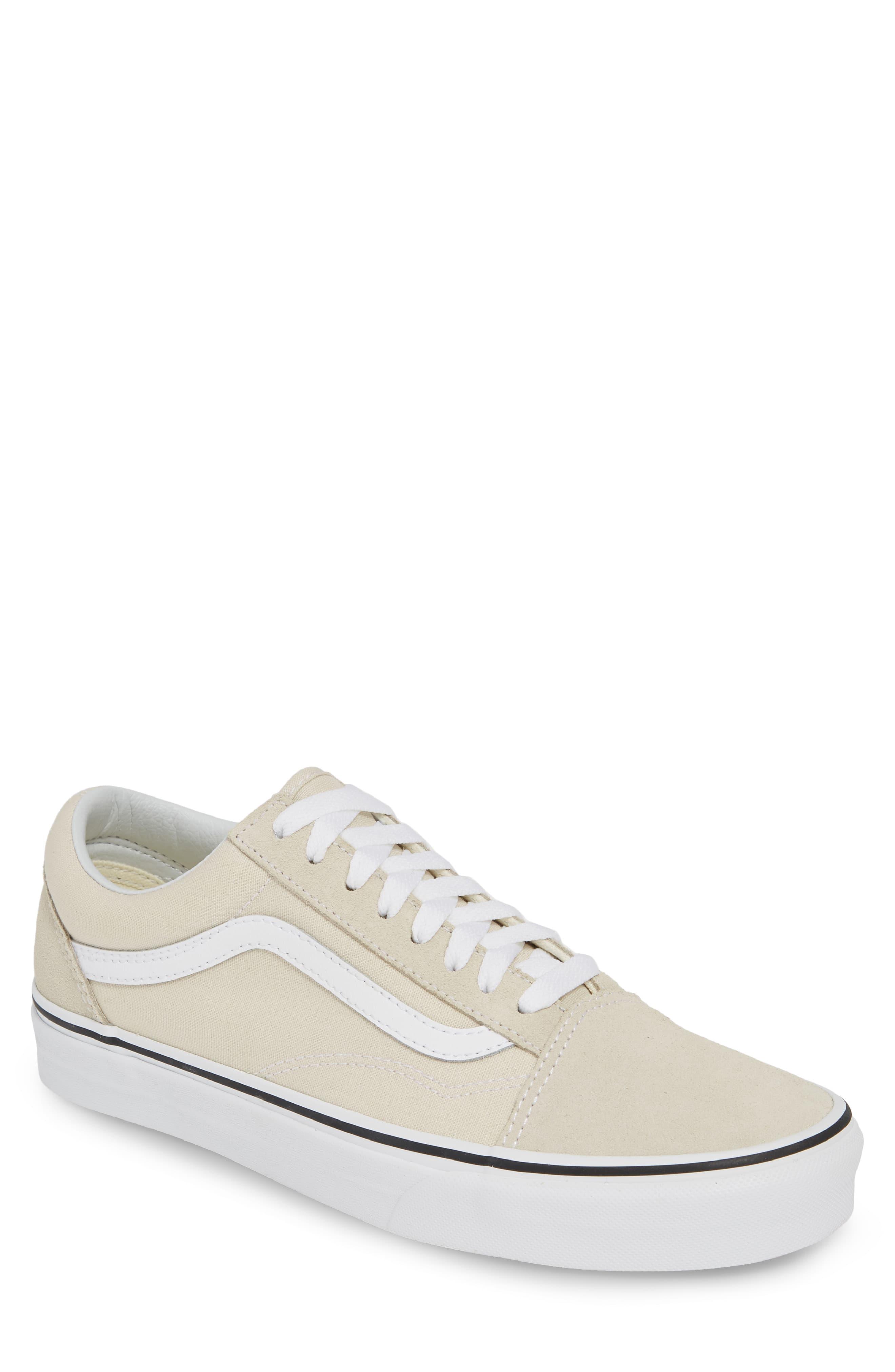 birch white old skool vans