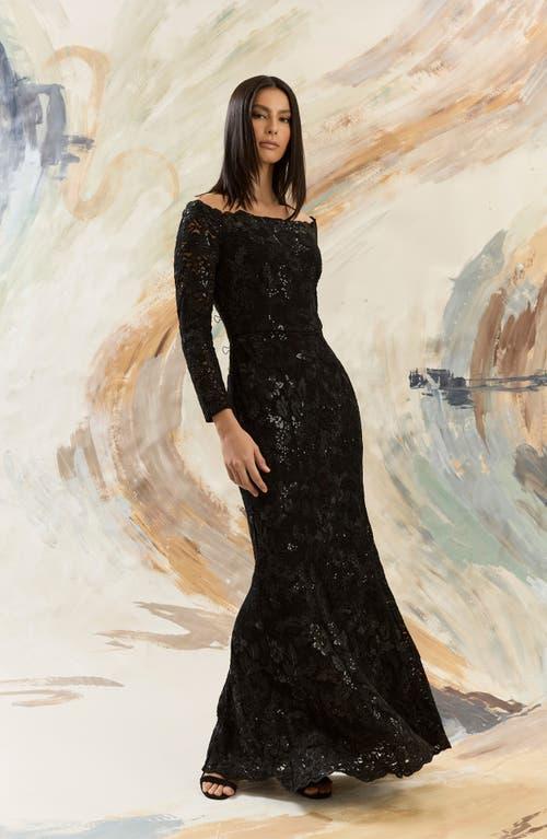 Formal Dresses Maggy London Illusion Trumpet Dress Maggy London