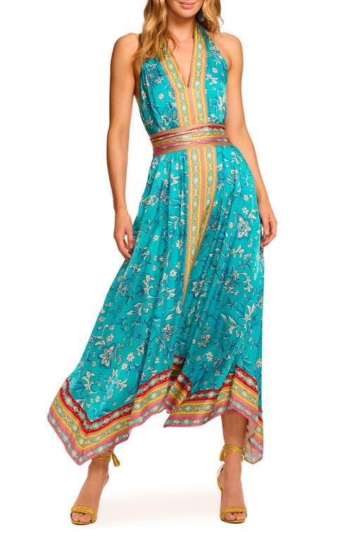 Ramy Brook Georgina Halter Maxi Dress in Blue | Lyst Ramy Brook Georgina Halter Maxi Dress in Blue | Lyst