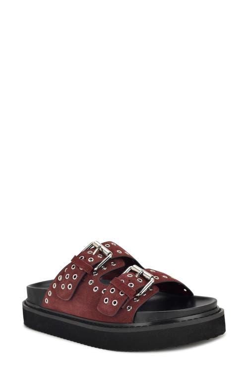 【大特価】Nine West Luxury Flat Slide サンダル Germani Flat Slide Sandals – Nine West