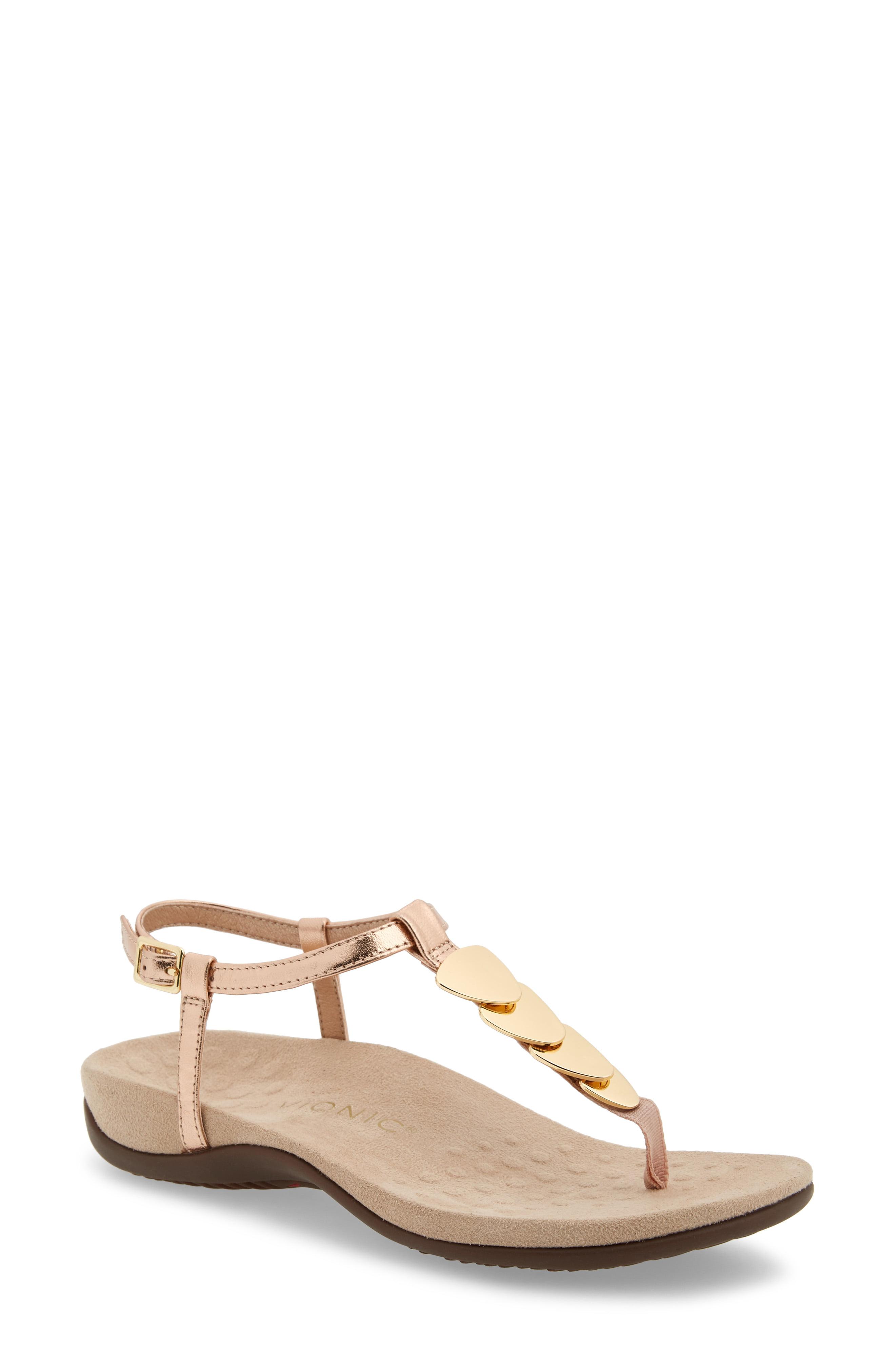 vionic miami t strap sandal