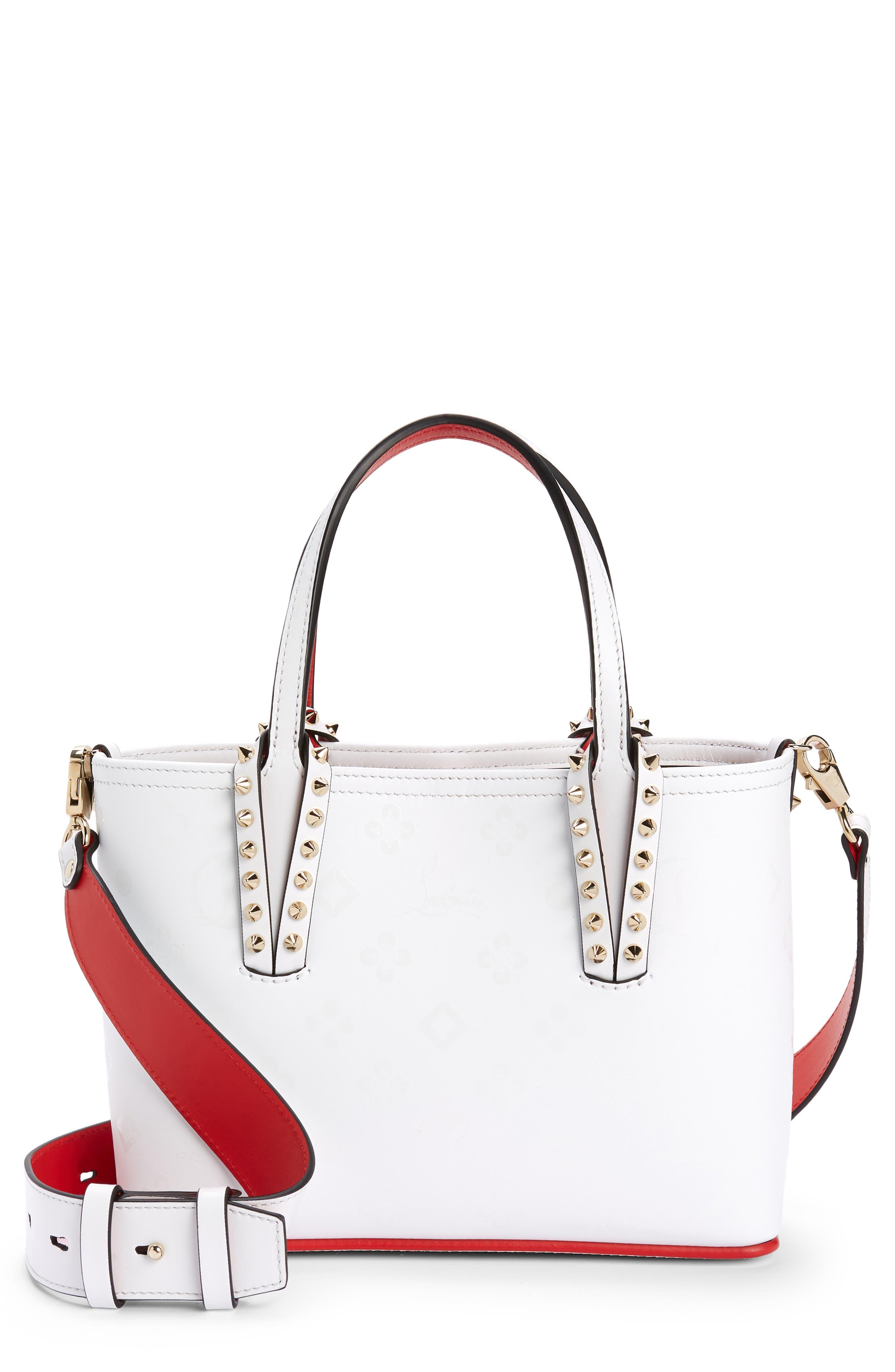 Cabata small embellished textured-leather tote