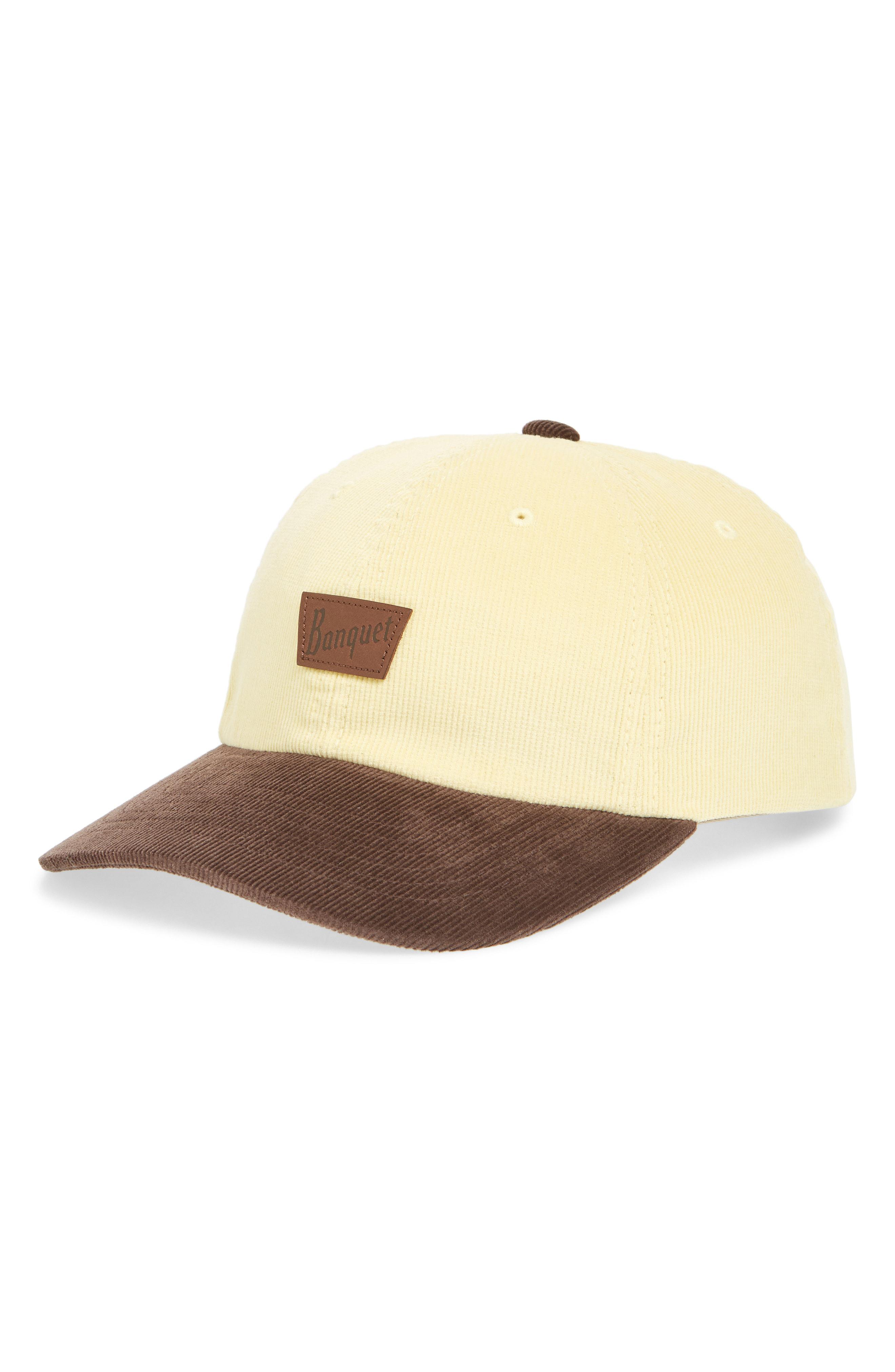 brixton corduroy cap