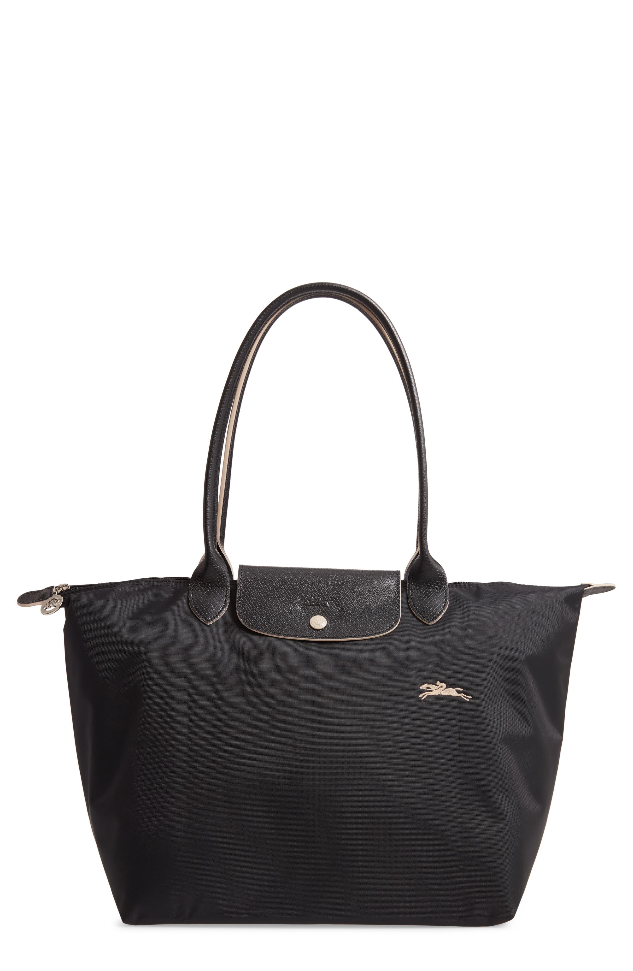 Longchamp Le Pliage Club Tote in Black Lyst