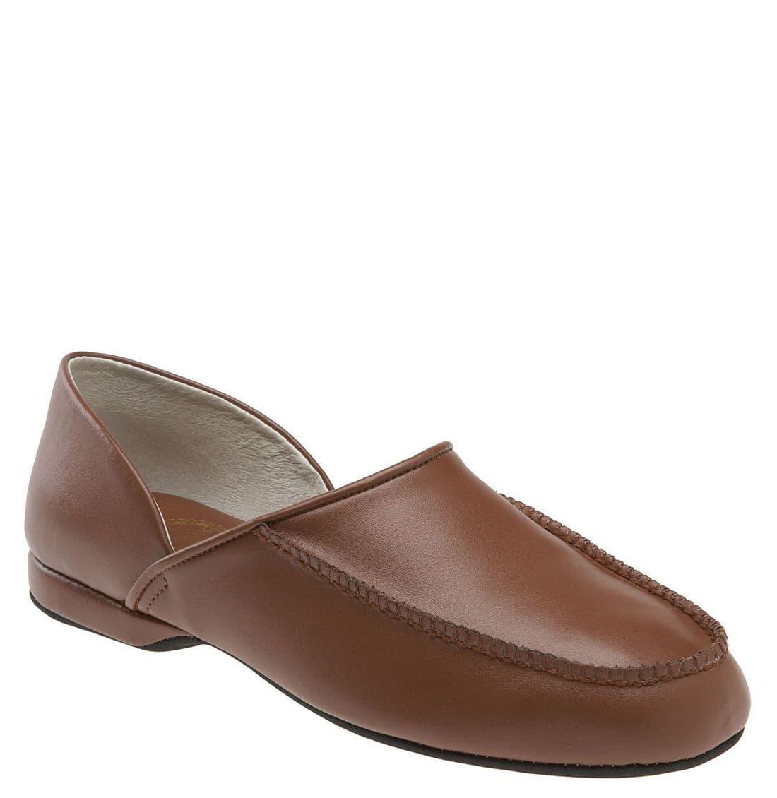 L.B. Evans Leather 'chicopee' Slipper in Tan (Brown) for Men Lyst