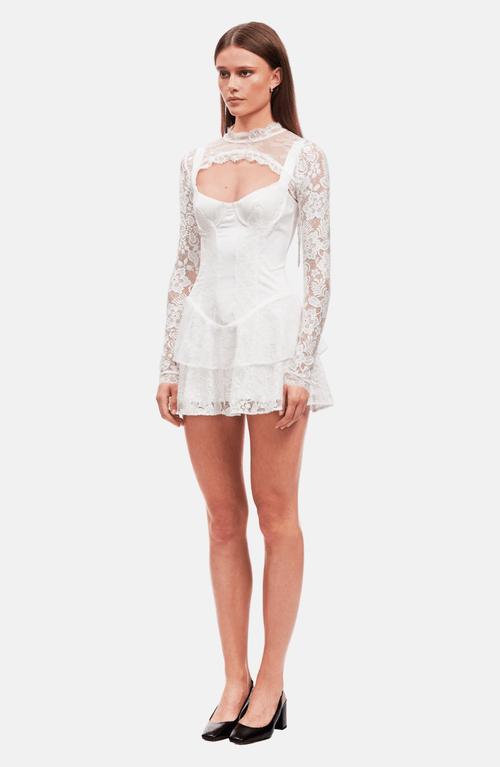 Designer White Long Sleeve Corset Dresses for Women - Up to 88% off | Lyst