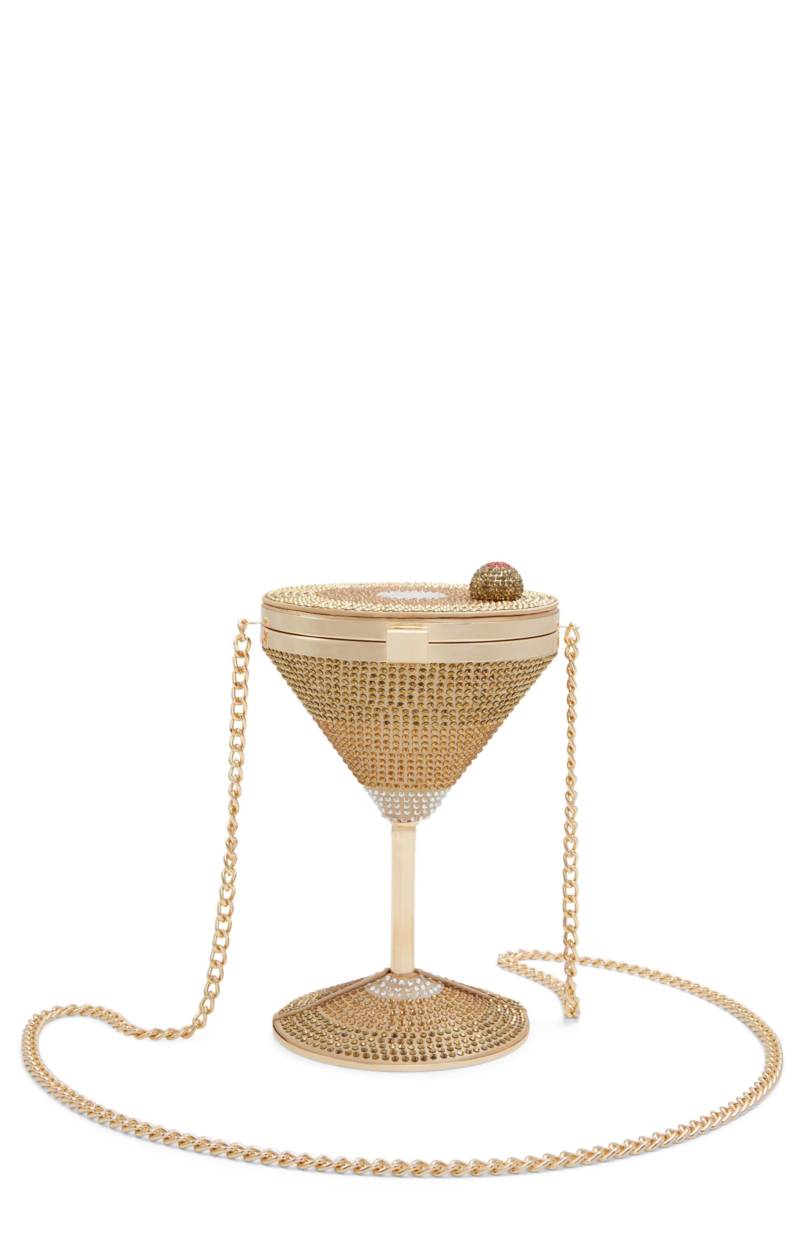 ALDO Martini Crystal Embellished Crossbody Bag in White Lyst