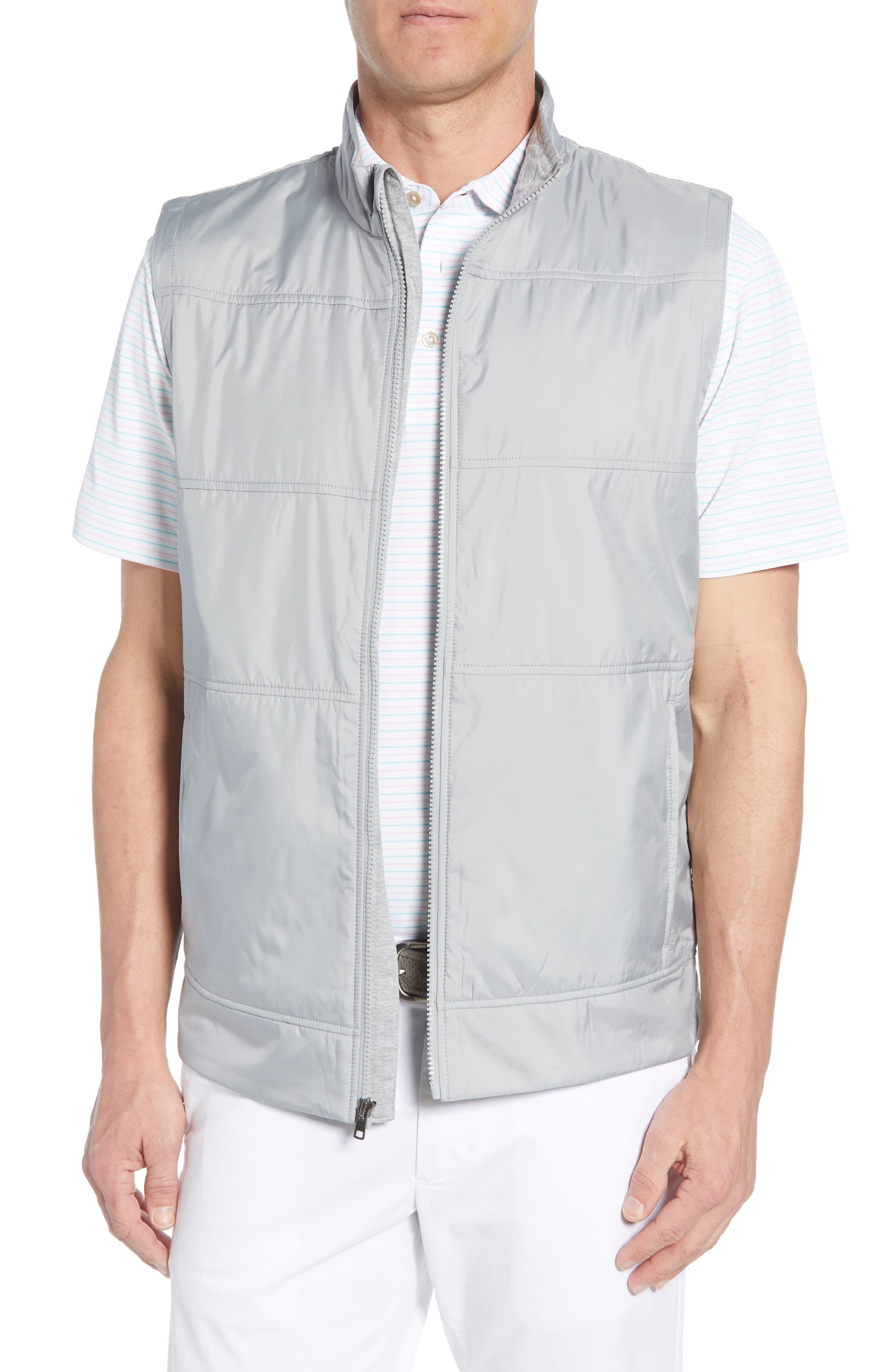 Cutter & Buck Stealth Quilted Vest in Polished (White) for Men Lyst