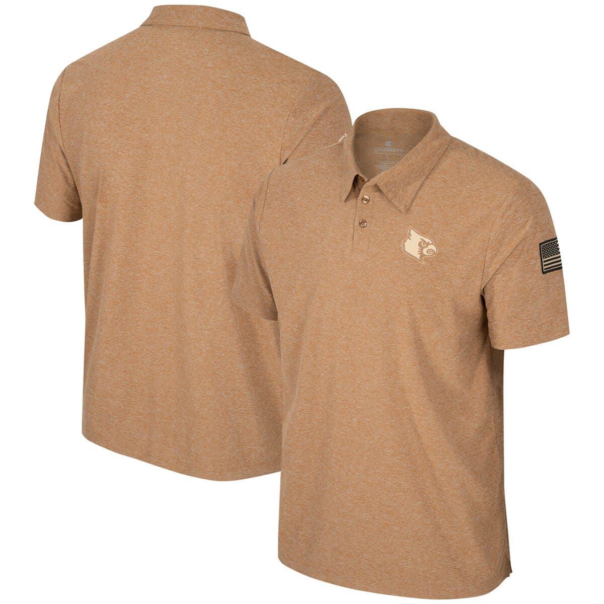 Colosseum Athletics Louisville Cardinals Oht Military Appreciation Cloud  Jersey Desert Polo At Nordstrom in Natural for Men