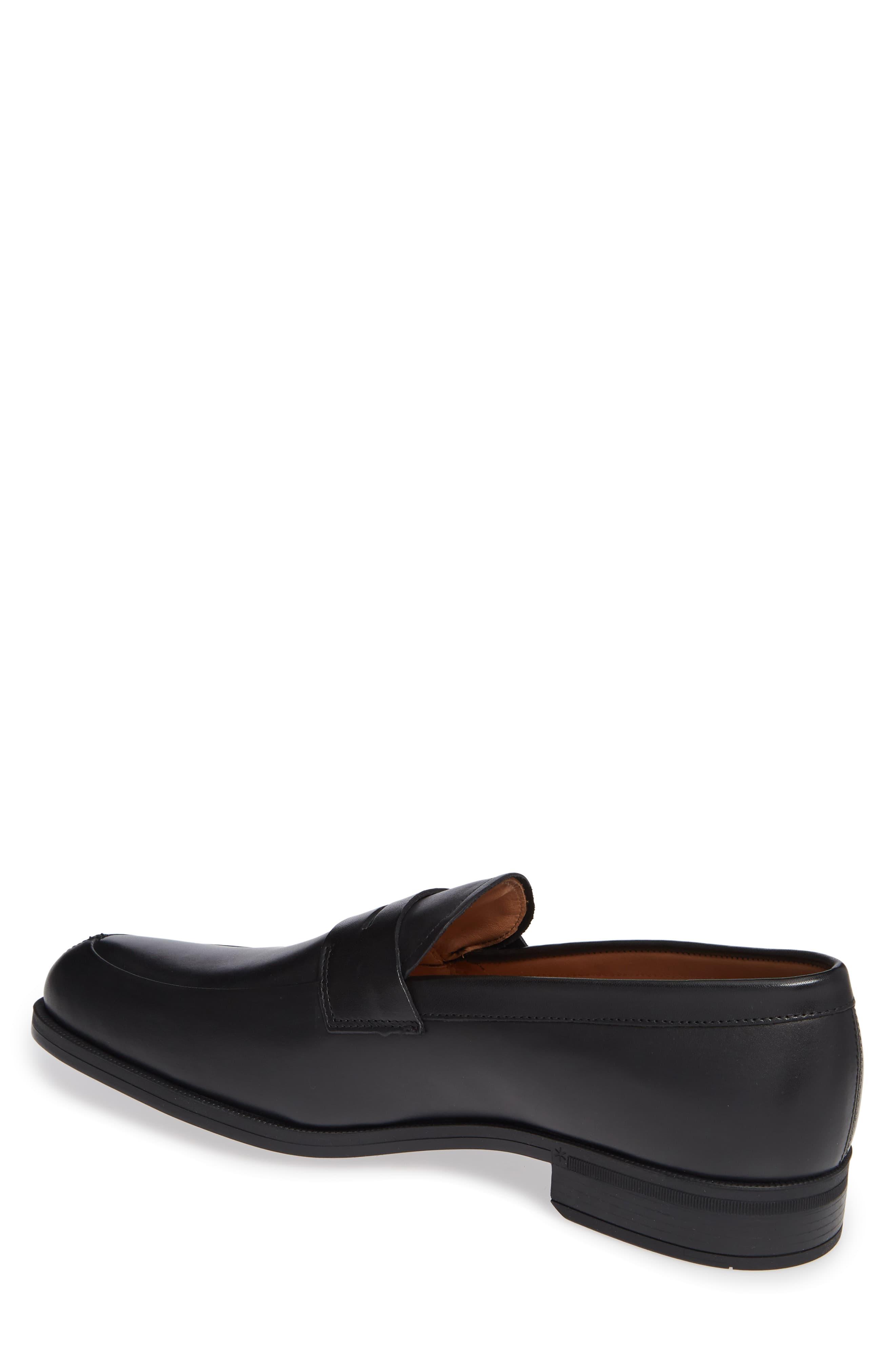 vince comrade leather penny loafer