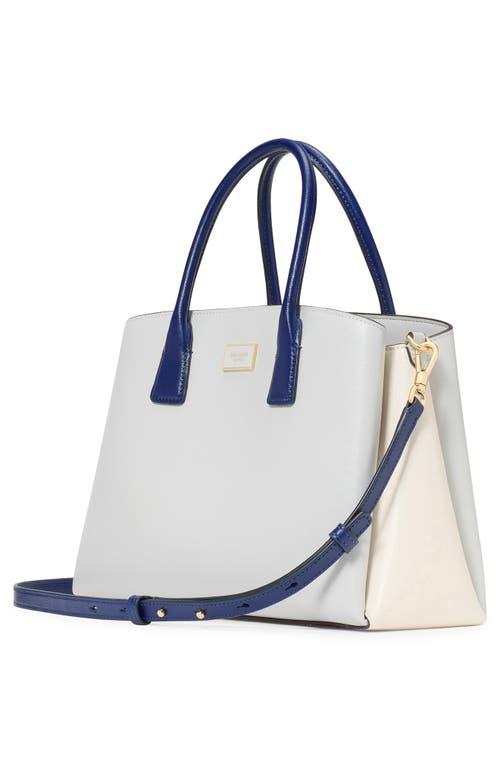 Kate Spade Lg Colorblock Blue & White Satchel Handbag Purse- Great discount Condition!