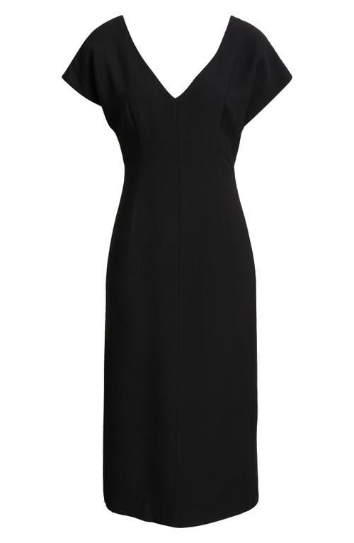nordstrom textured sheath midi dress product info and reviews Nordstrom Textured Sheath Midi Dress in Black
