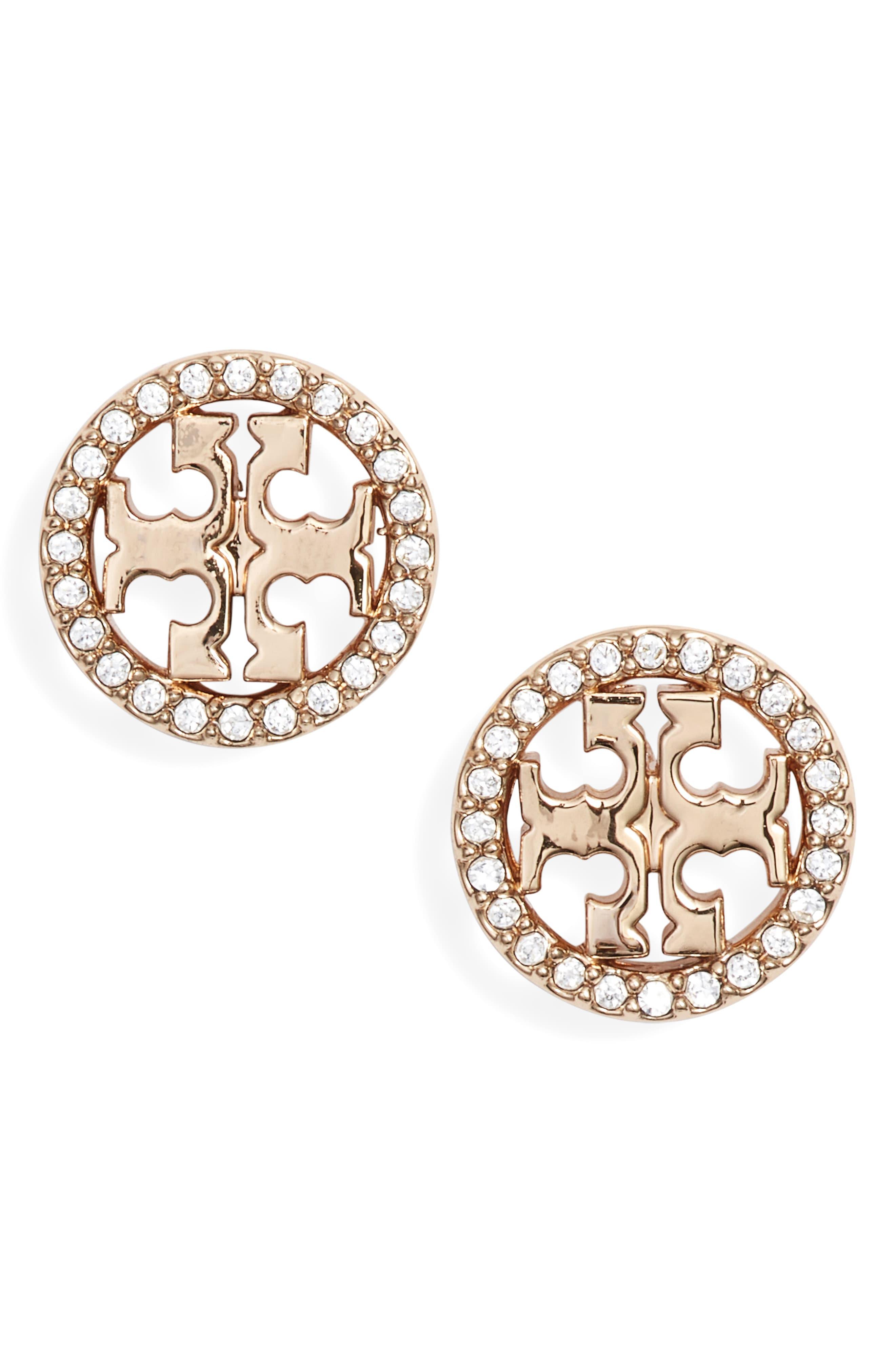 tory burch crystal buckle flat
