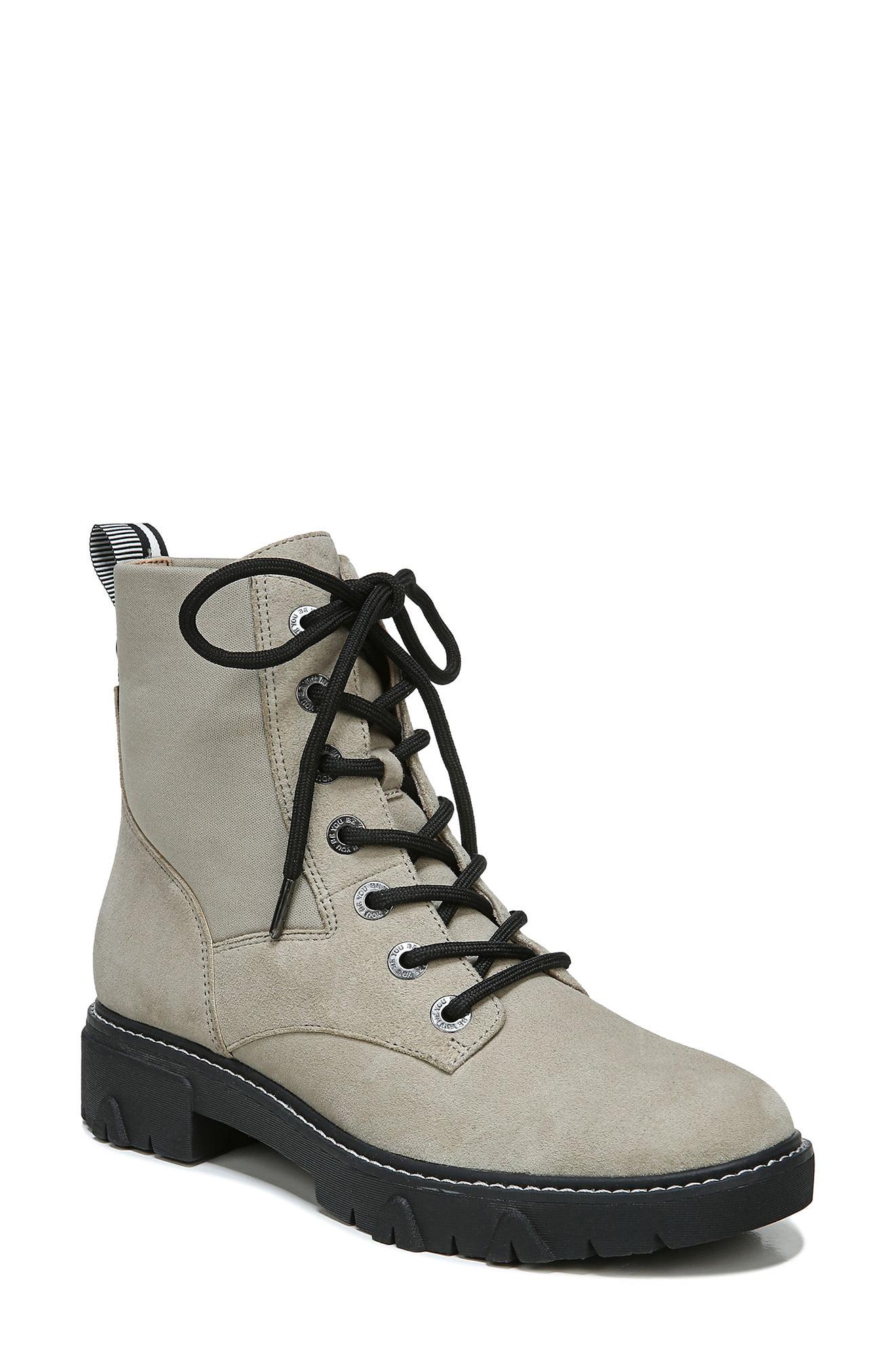 Dr. Scholls Hudson Combat Boot in Black | Lyst